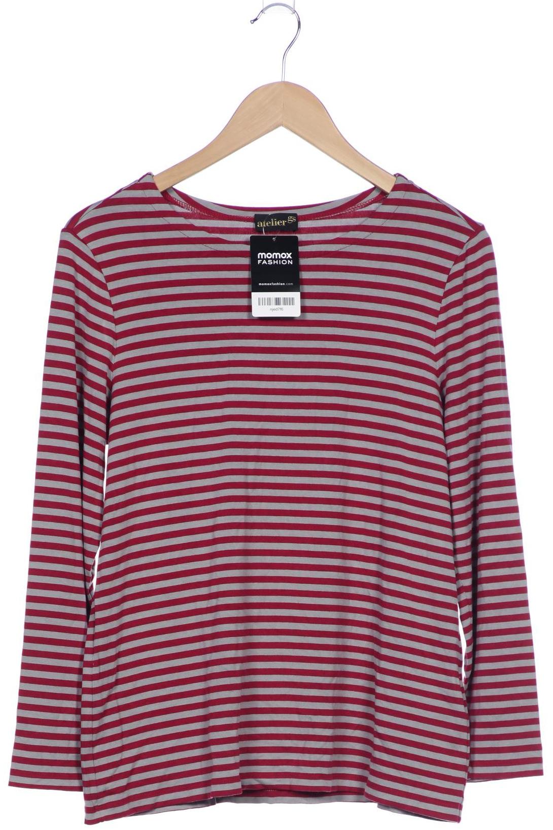 

Atelier Goldner Schnitt Damen Langarmshirt, pink, Gr. 42