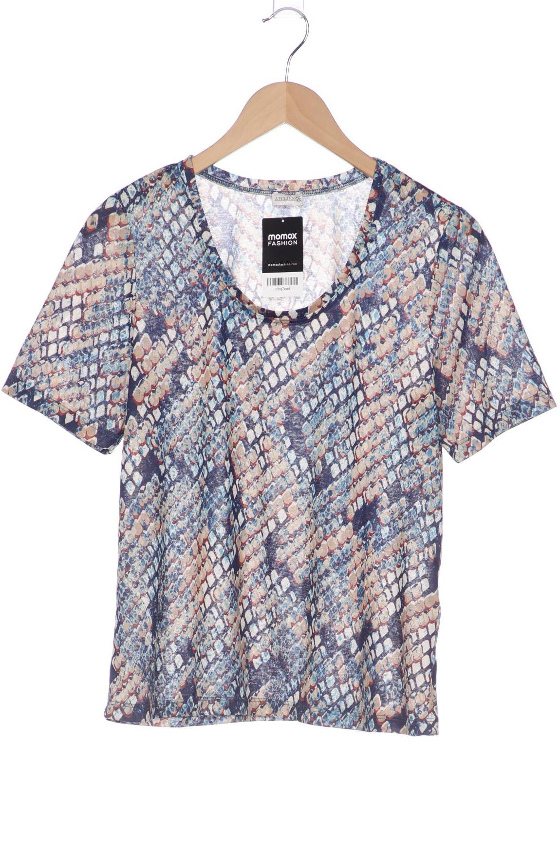 

Atelier Goldner Schnitt Damen T-Shirt, blau, Gr. 38