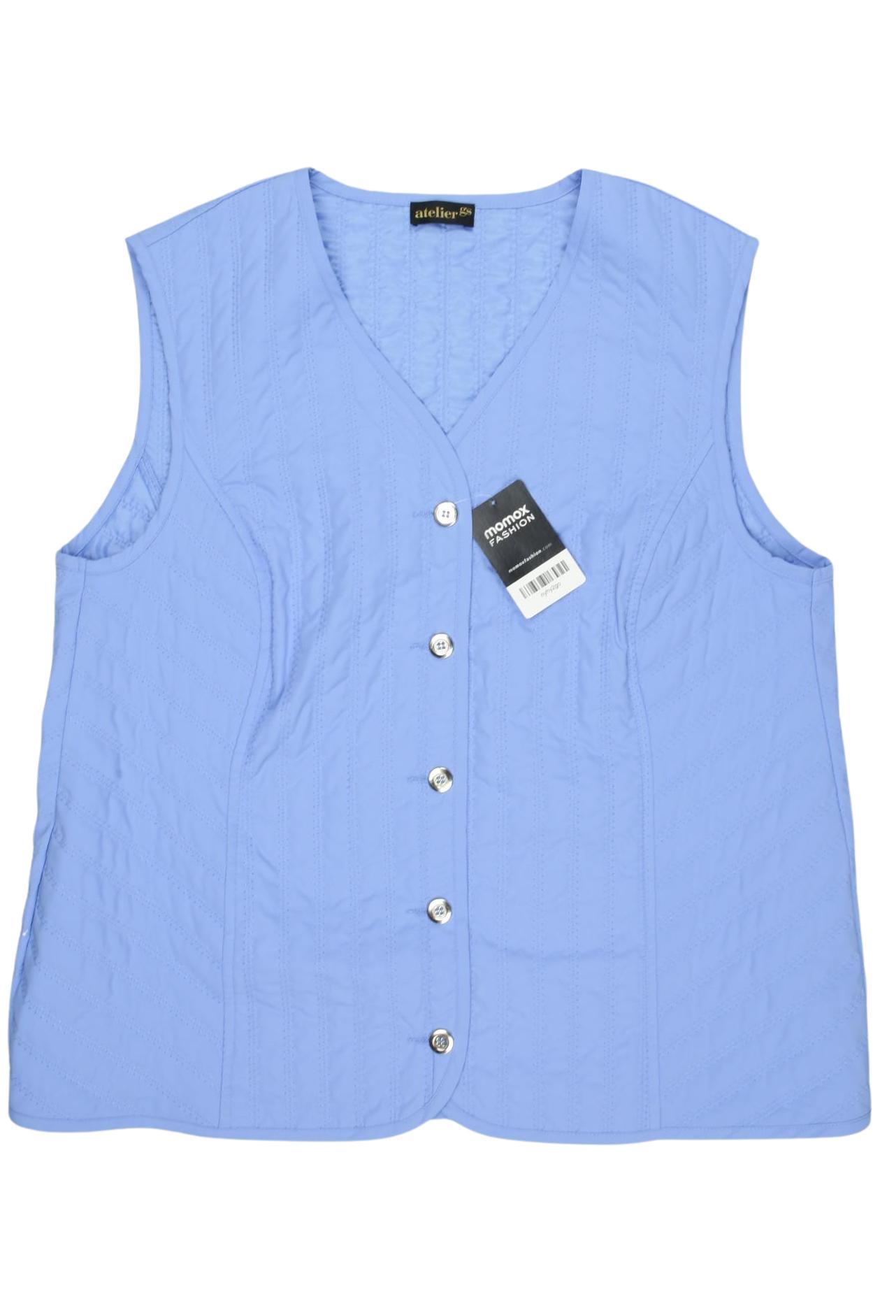 

Atelier Goldner Schnitt Damen Weste, hellblau, Gr. 23