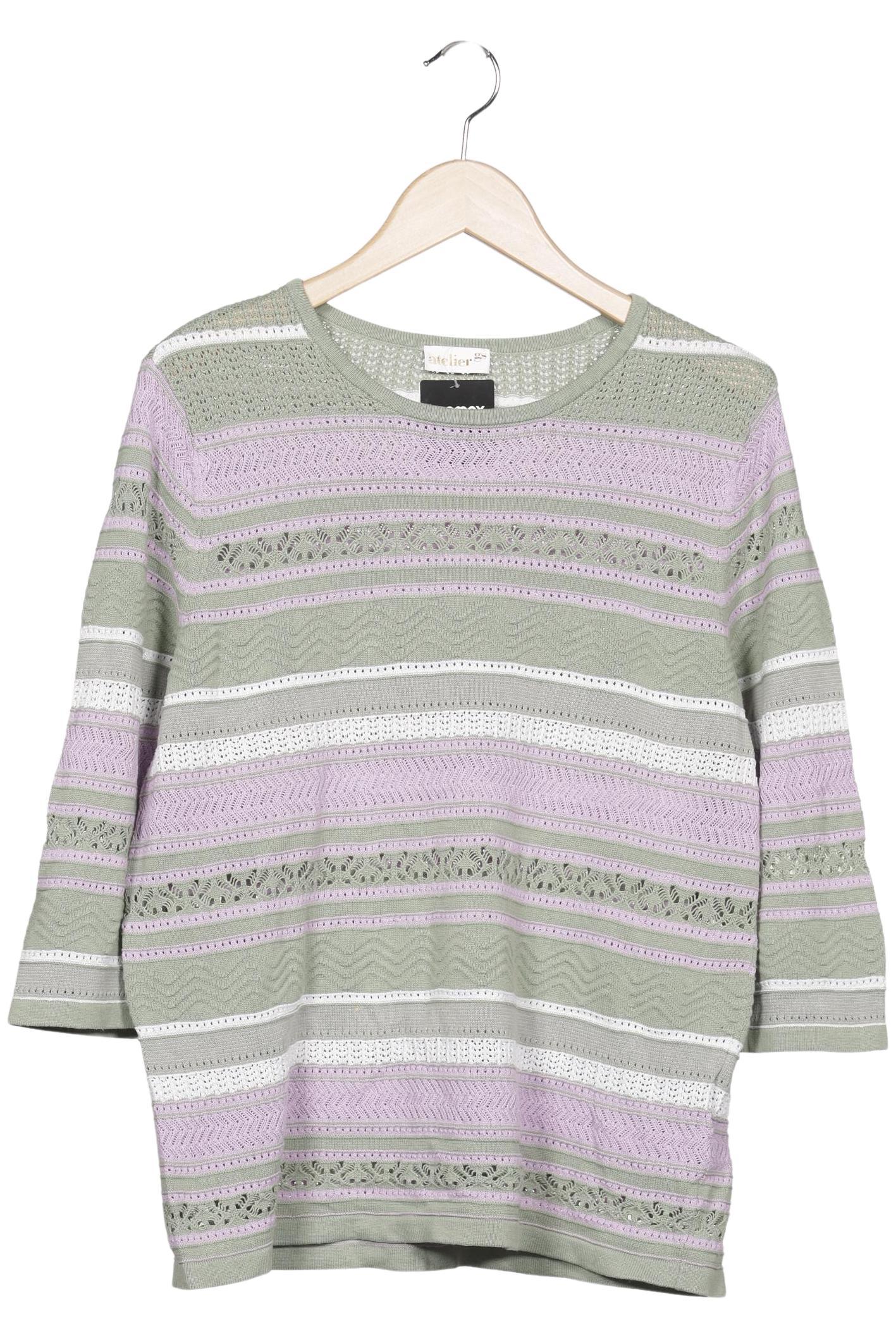 

Atelier Goldner Schnitt Damen Pullover, mehrfarbig, Gr. 16