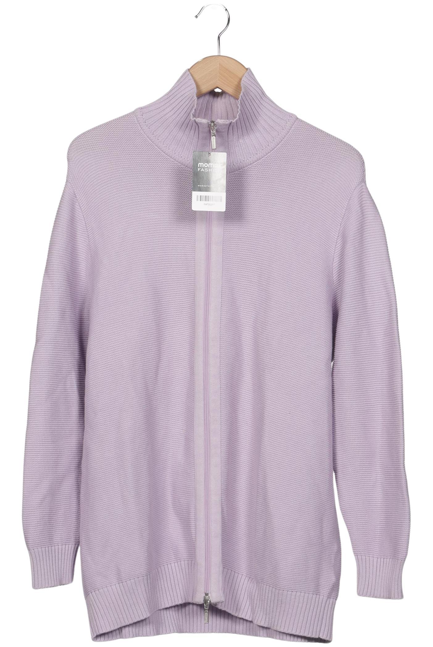 

Atelier Goldner Schnitt Damen Strickjacke, flieder, Gr. 48