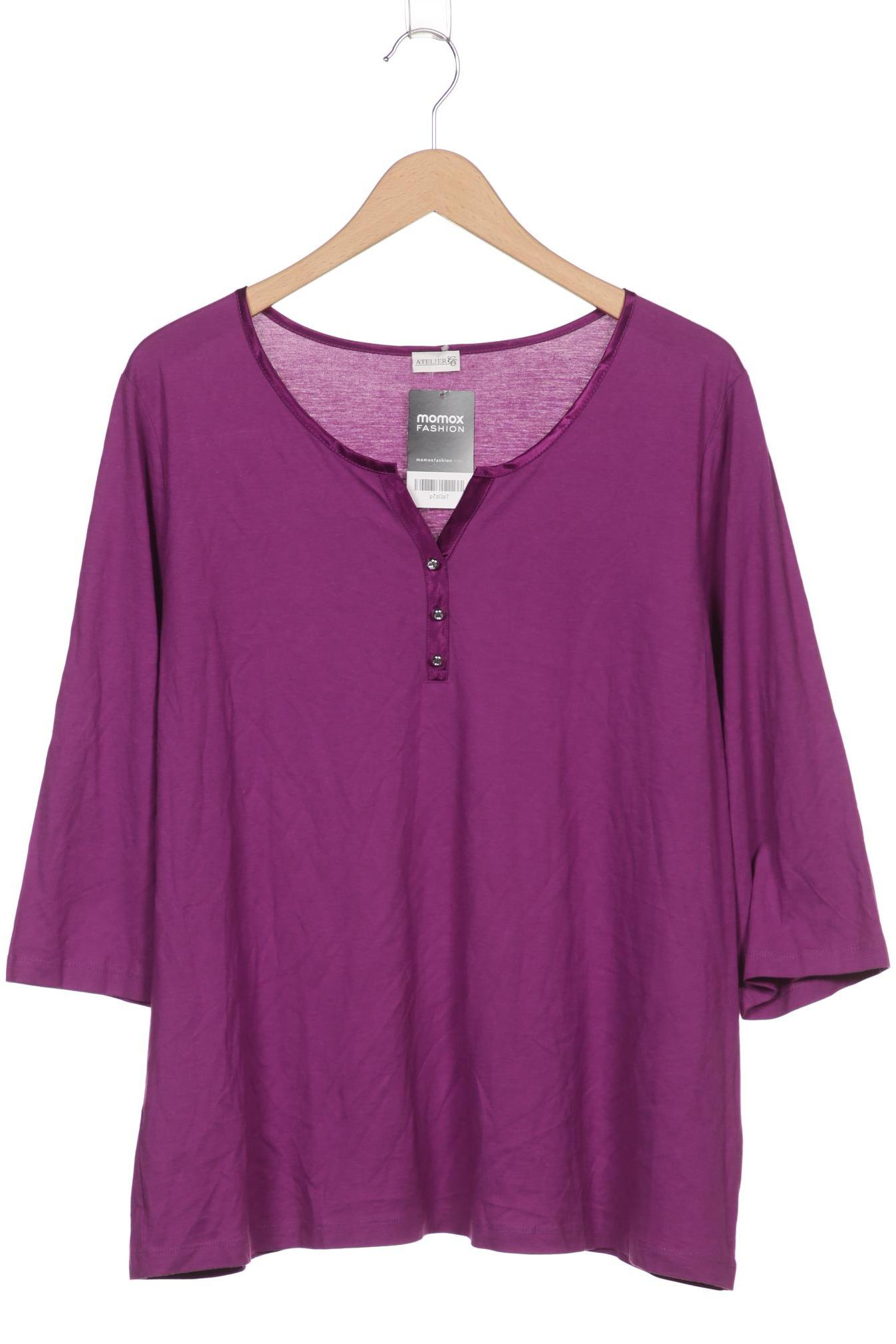 

Atelier Goldner Schnitt Damen Langarmshirt, pink