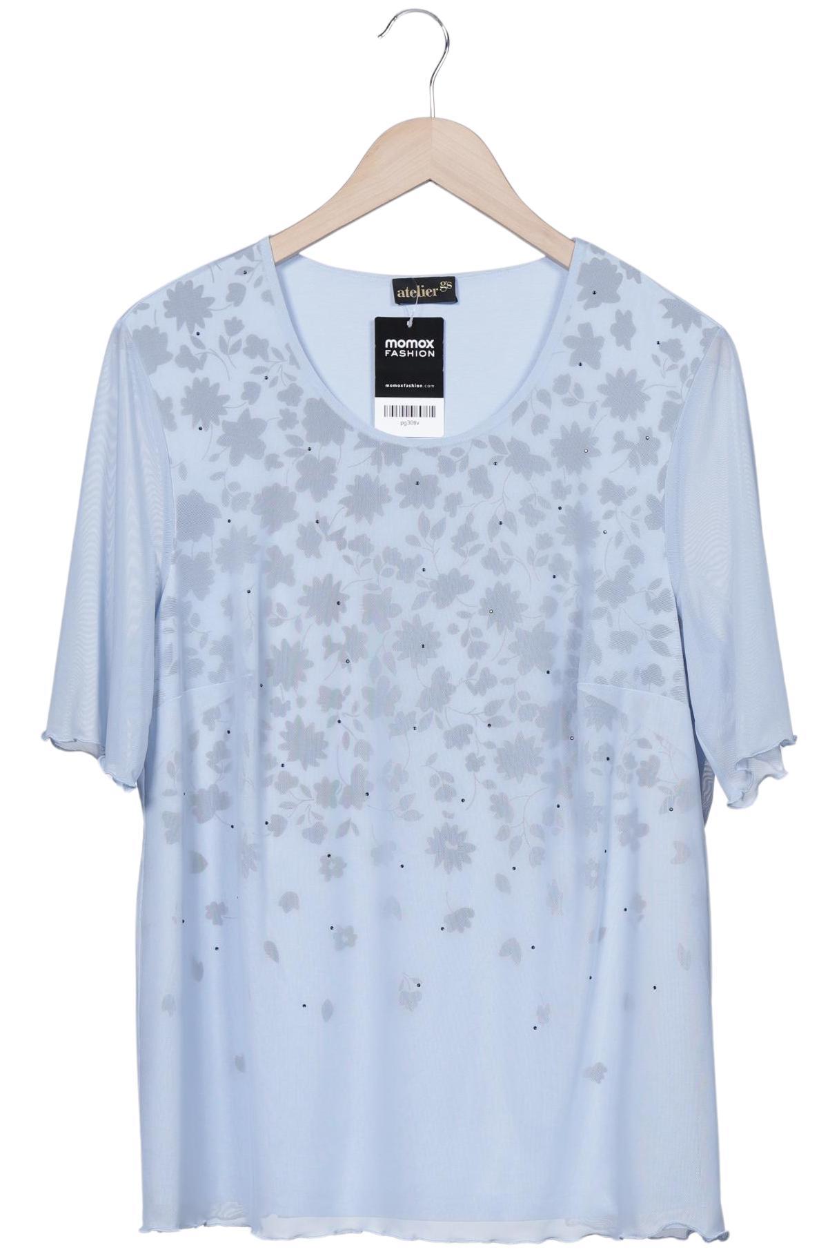 

Atelier Goldner Schnitt Damen T-Shirt, hellblau, Gr. 46
