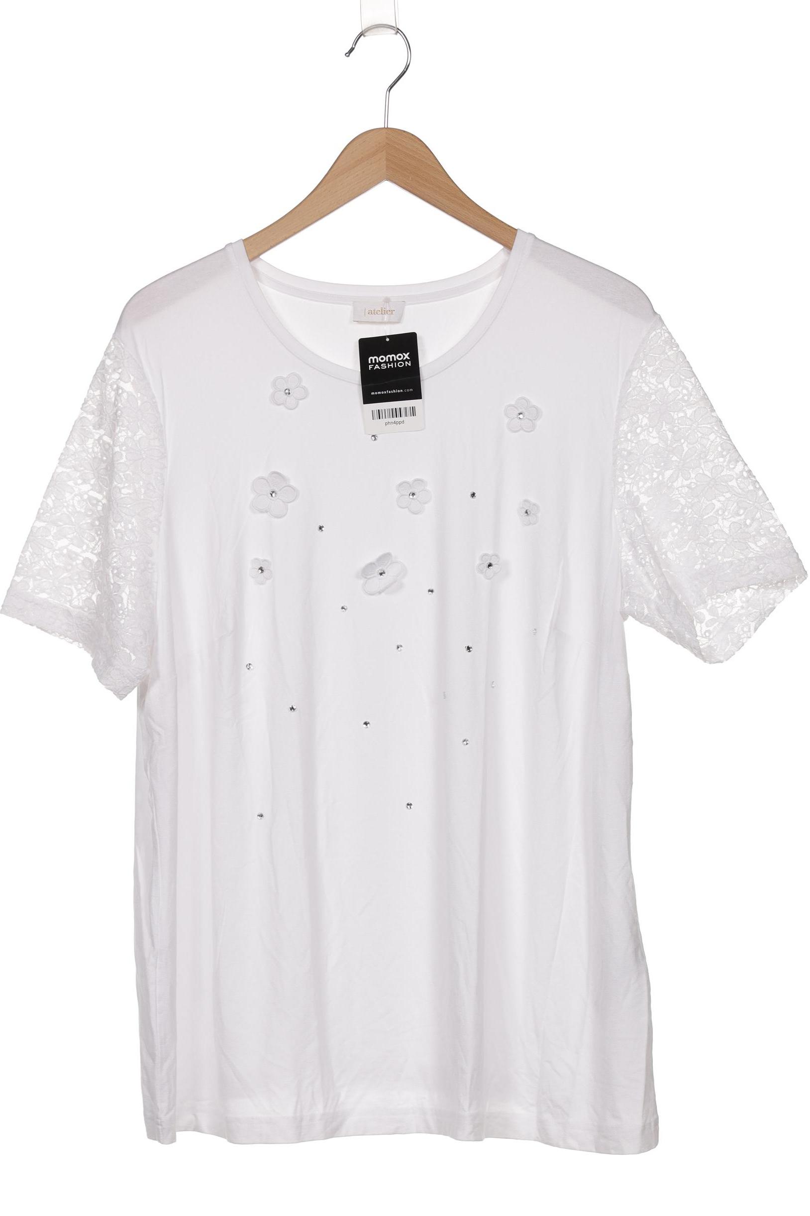

Atelier Goldner Schnitt Damen T-Shirt, weiß, Gr. 50