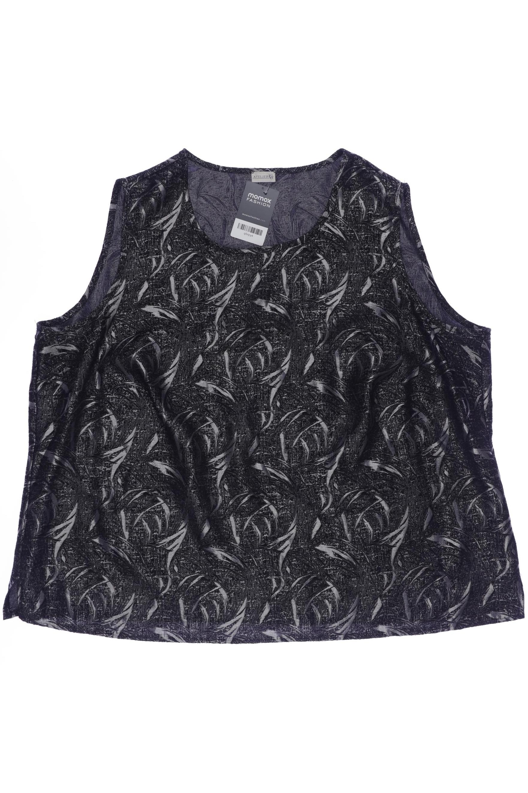 

Atelier Goldner Schnitt Damen Top, grau, Gr. 54