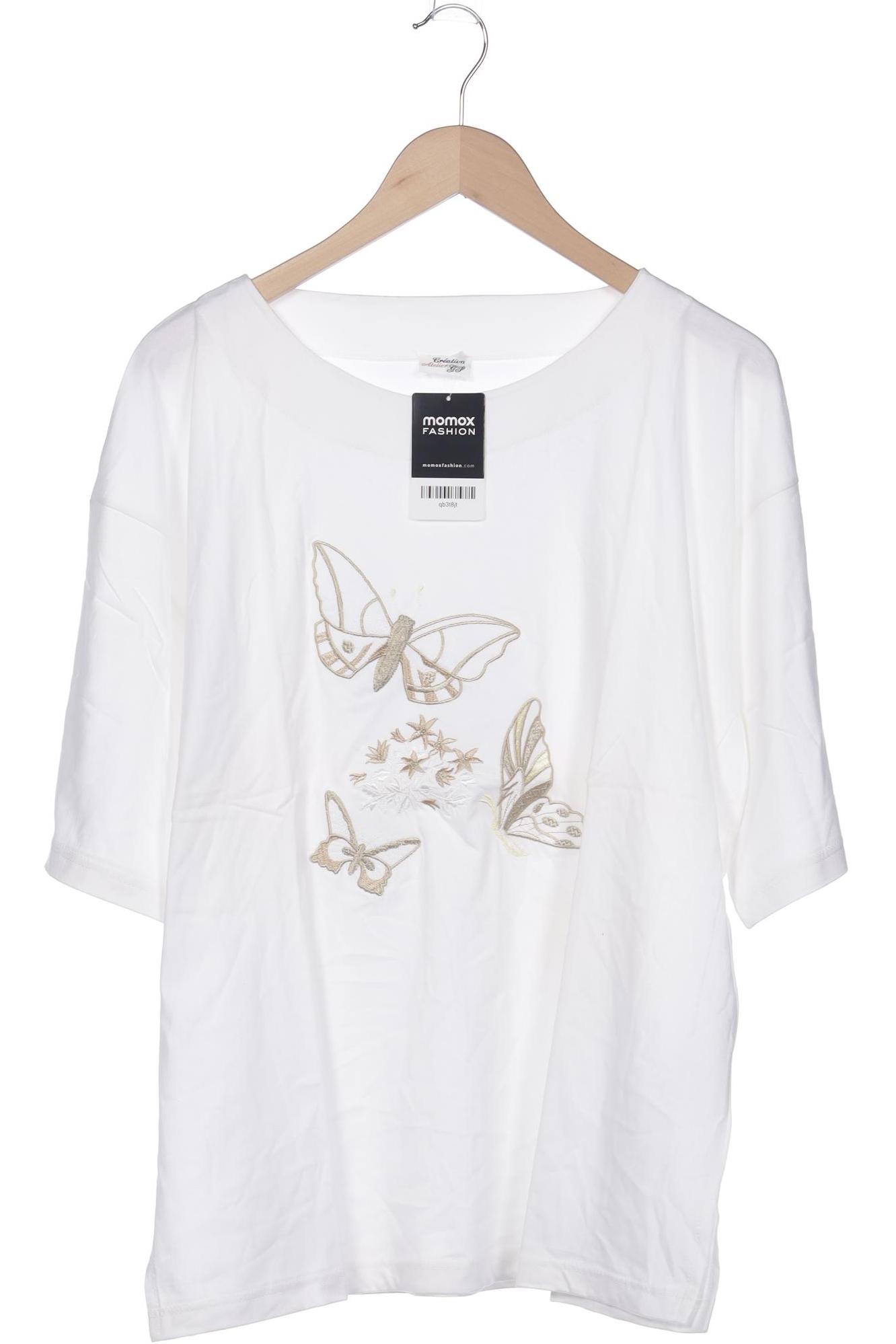 

Atelier Goldner Schnitt Damen T-Shirt, weiß, Gr. 44