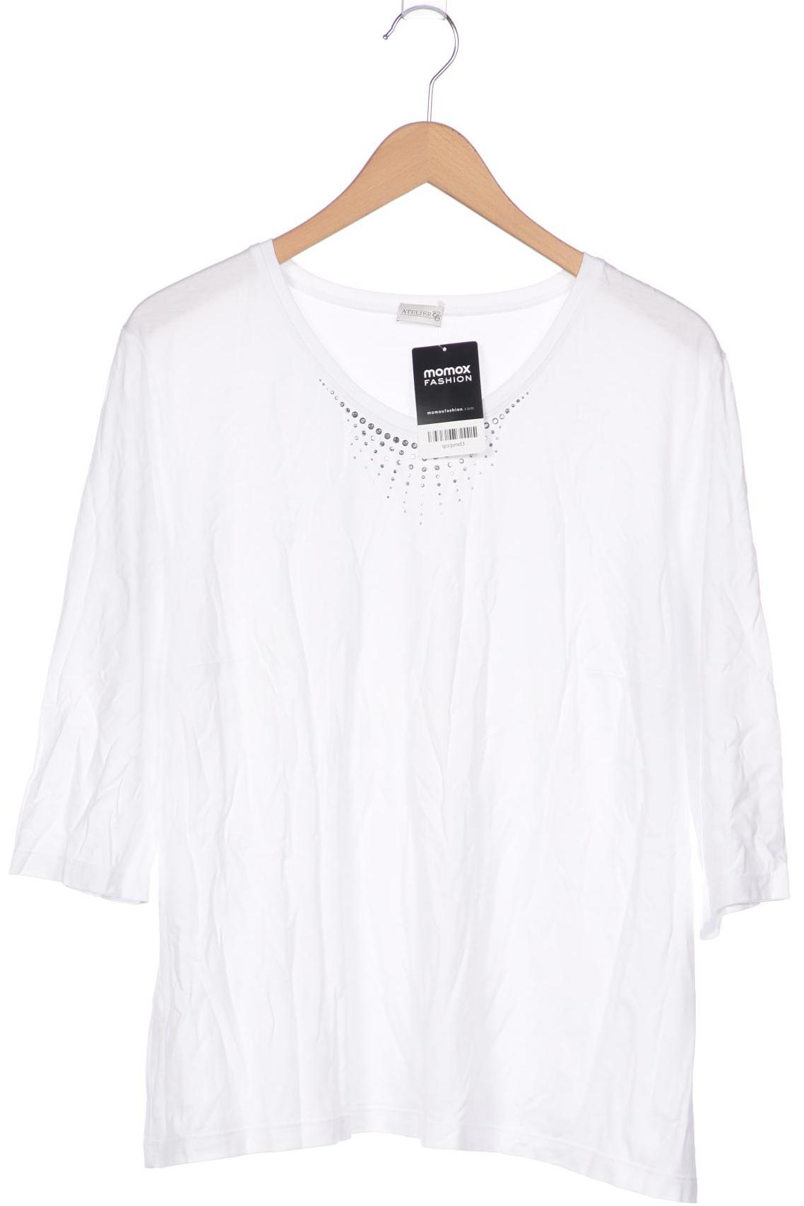 

Atelier Goldner Schnitt Damen T-Shirt, weiß, Gr. 48