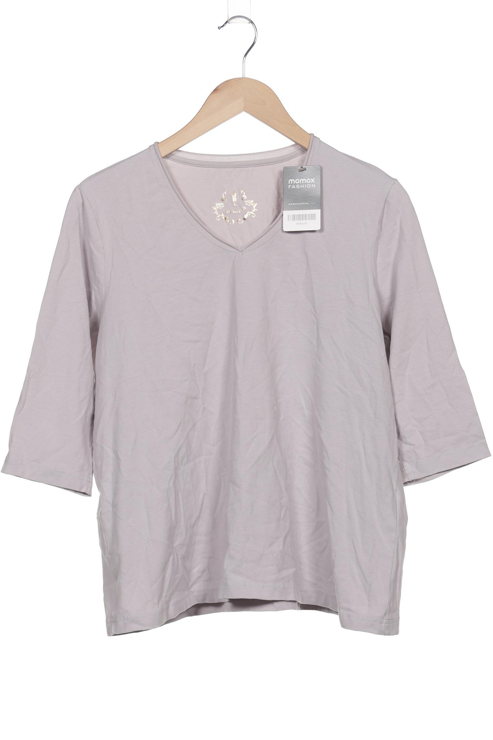 

Atelier Goldner Schnitt Damen T-Shirt, grau, Gr. 24