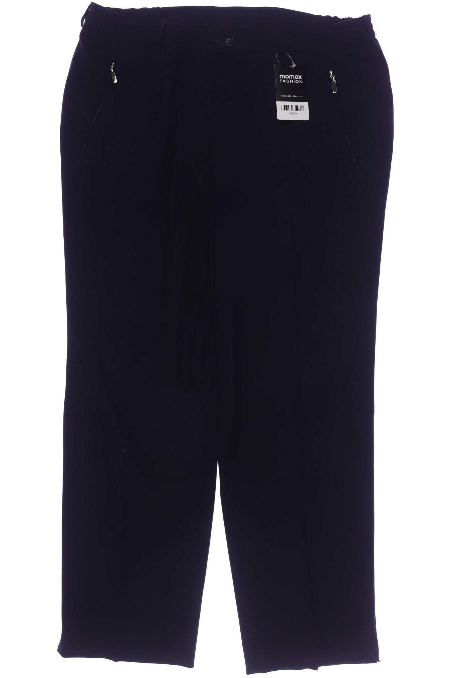 Thumbnail - Atelier Goldner Schnitt Damen Stoffhose, marineblau, Gr. 23