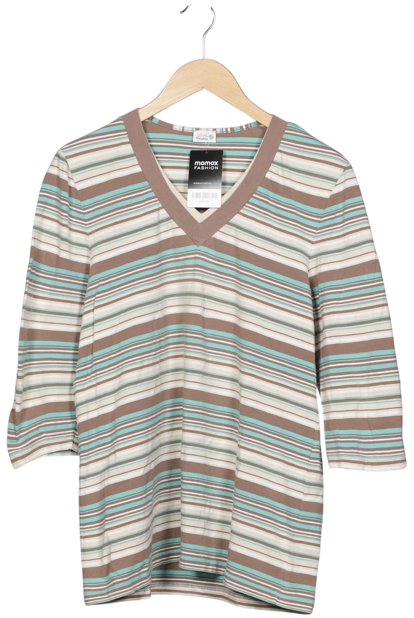 

Atelier Goldner Schnitt Damen Langarmshirt, mehrfarbig, Gr. 42