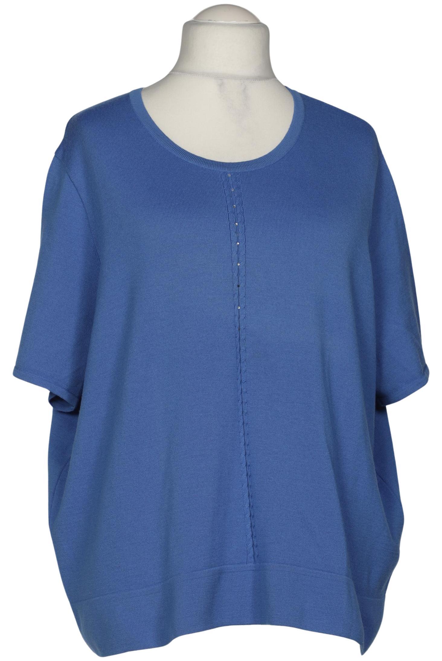 

Atelier Goldner Schnitt Damen Pullover, blau, Gr. 54