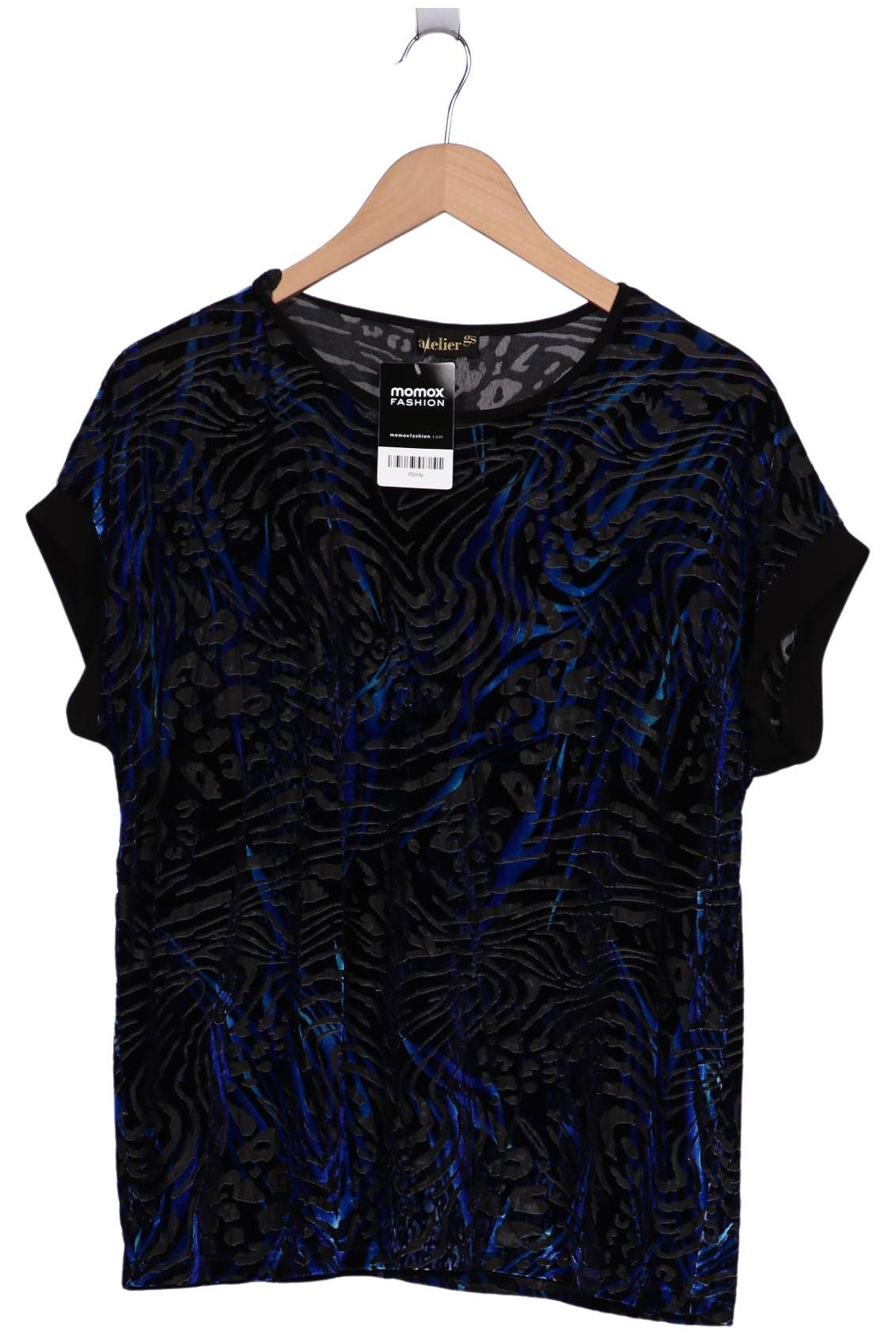 

Atelier Goldner Schnitt Damen T-Shirt, marineblau, Gr. 42