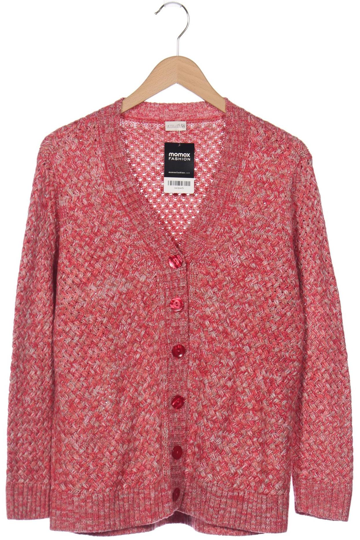 

Atelier Goldner Schnitt Damen Strickjacke, pink