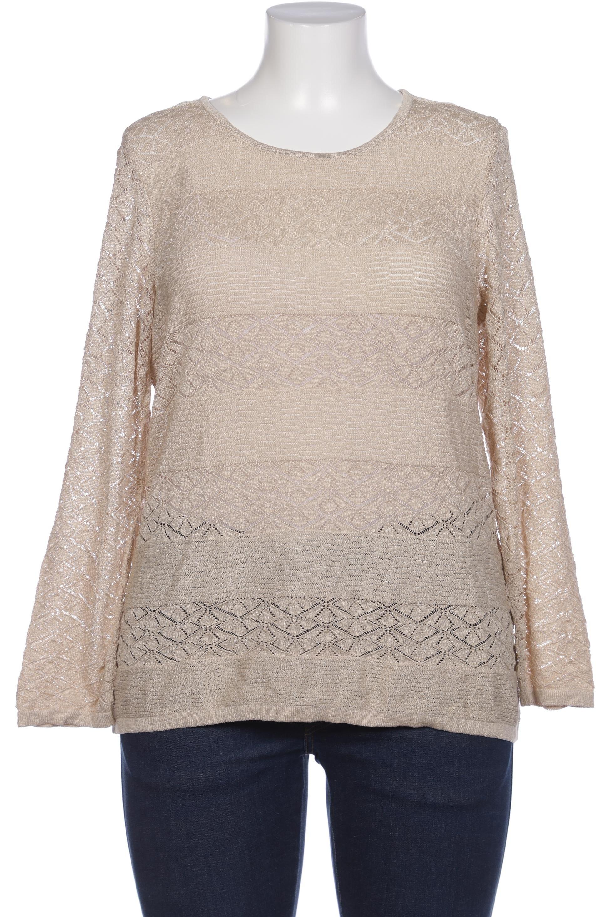

Atelier Goldner Schnitt Damen Pullover, beige, Gr. 44