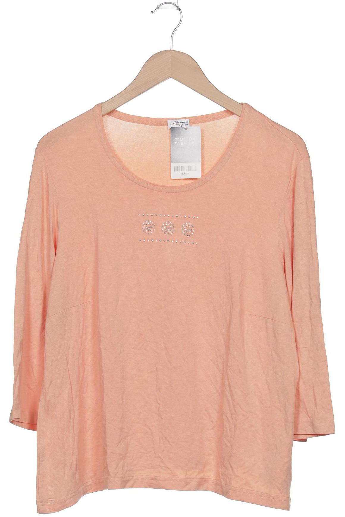 

Atelier Goldner Schnitt Damen Langarmshirt, orange, Gr. 46