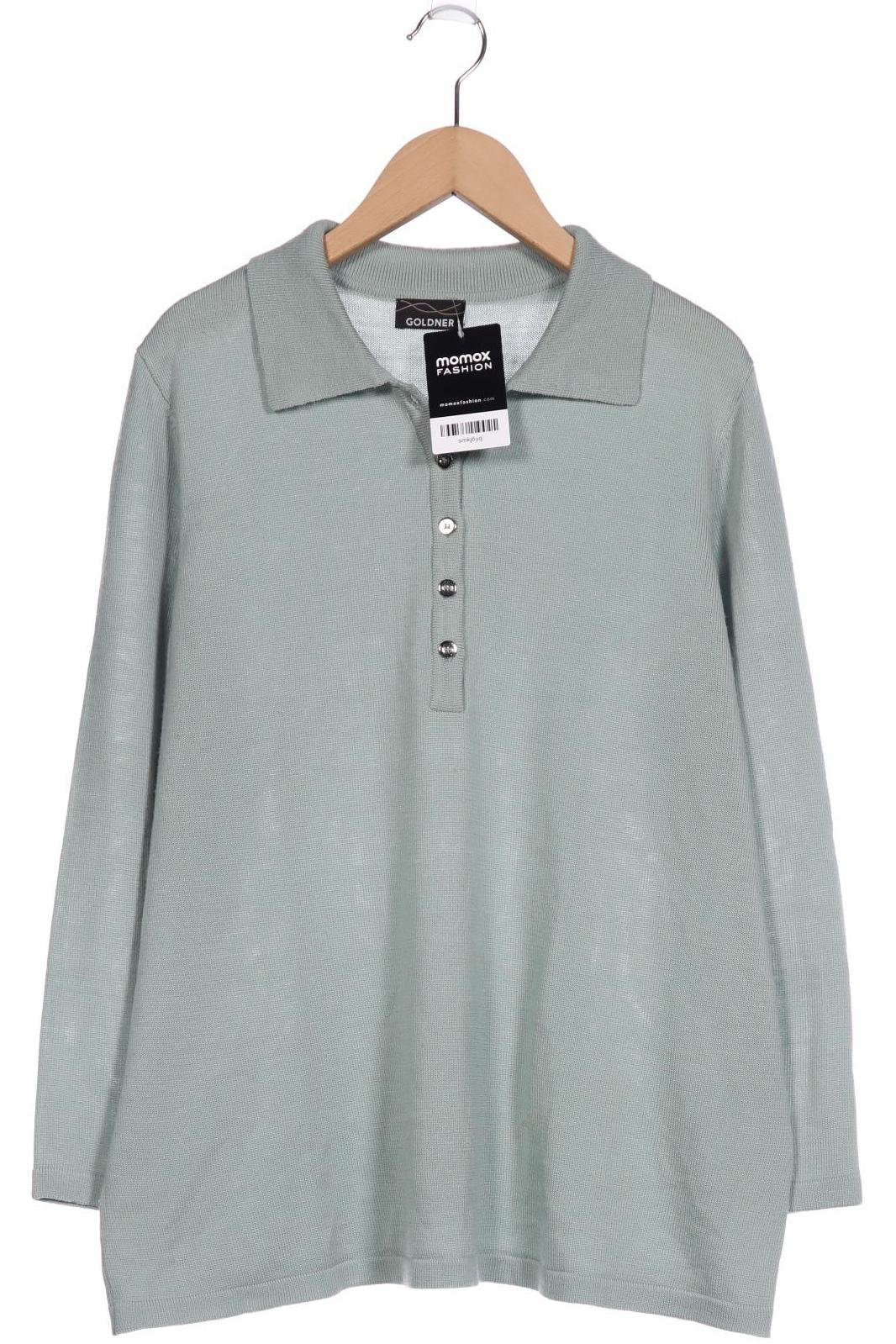 

Atelier Goldner Schnitt Damen Pullover, hellgrün, Gr. 46