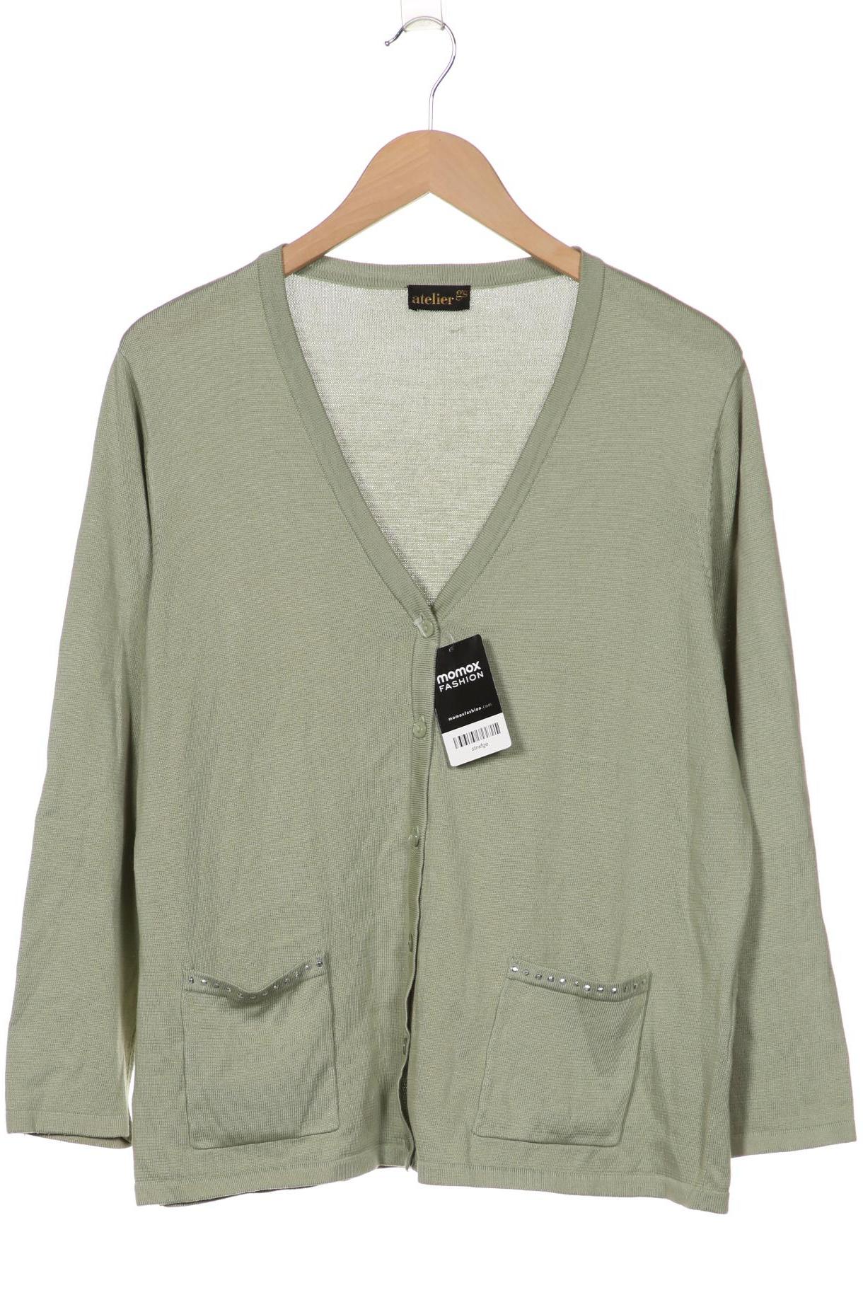 

Atelier Goldner Schnitt Damen Strickjacke, grün