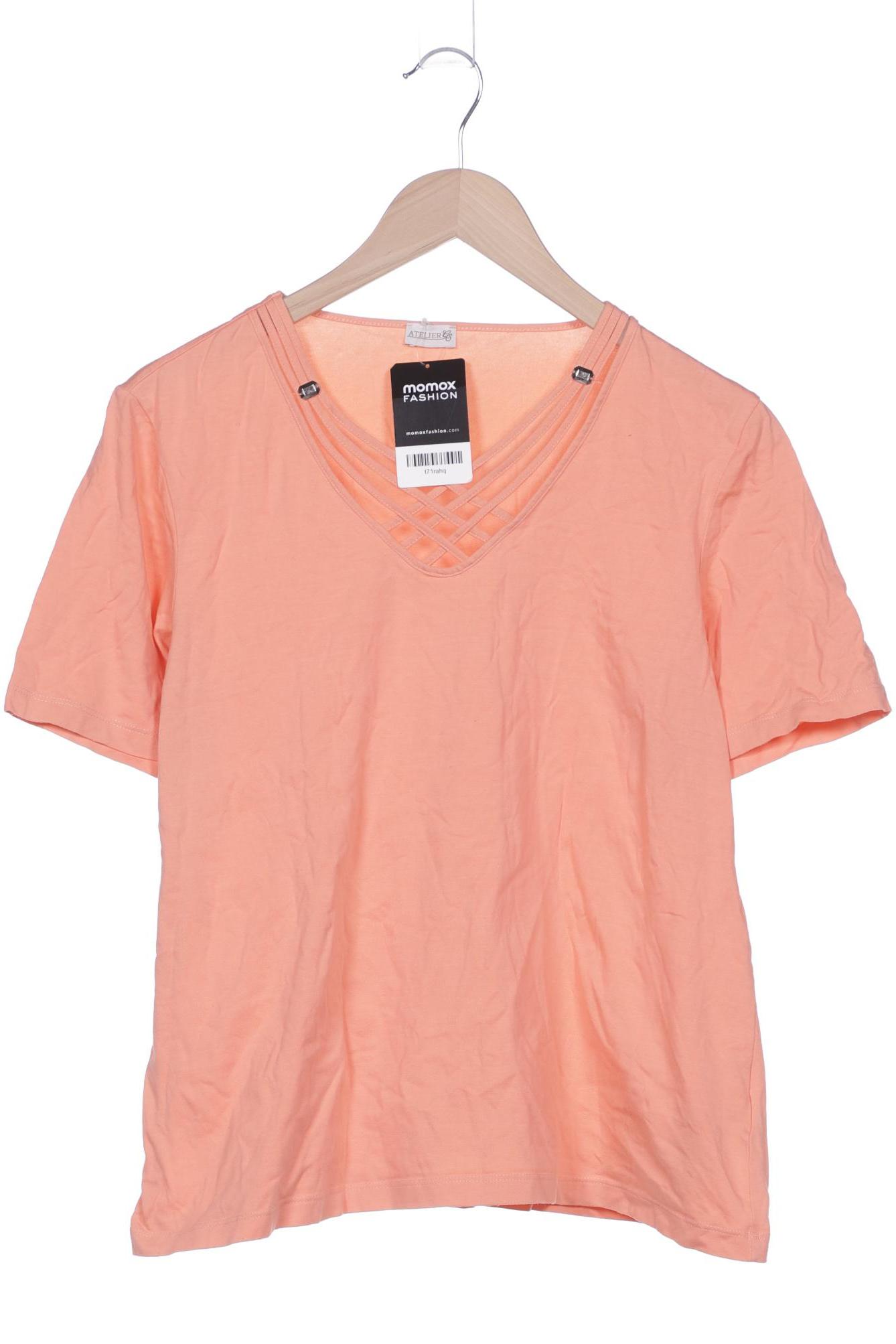 

Atelier Goldner Schnitt Damen T-Shirt, orange, Gr. 46