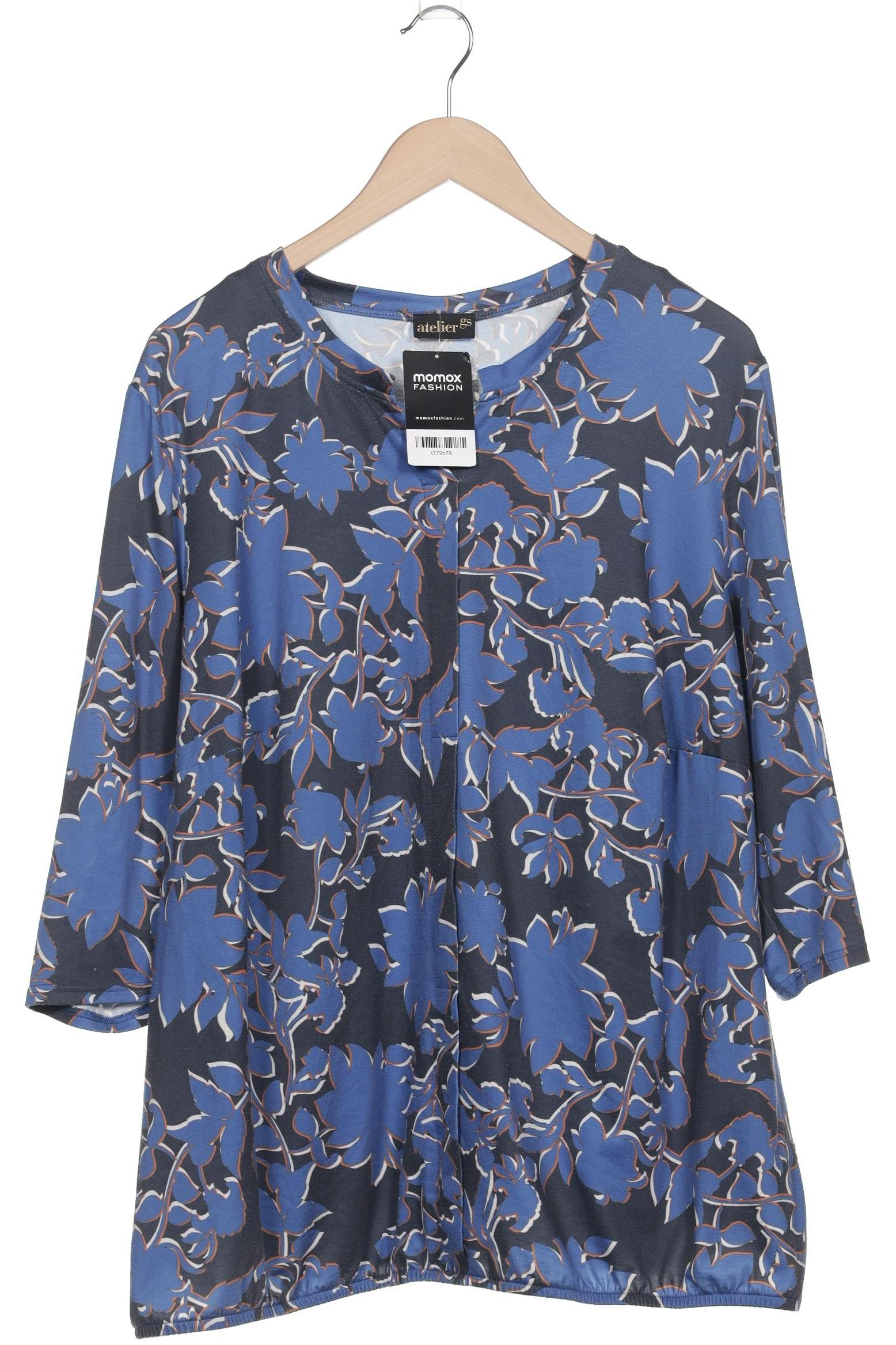 

Atelier Goldner Schnitt Damen T-Shirt, blau, Gr. 52