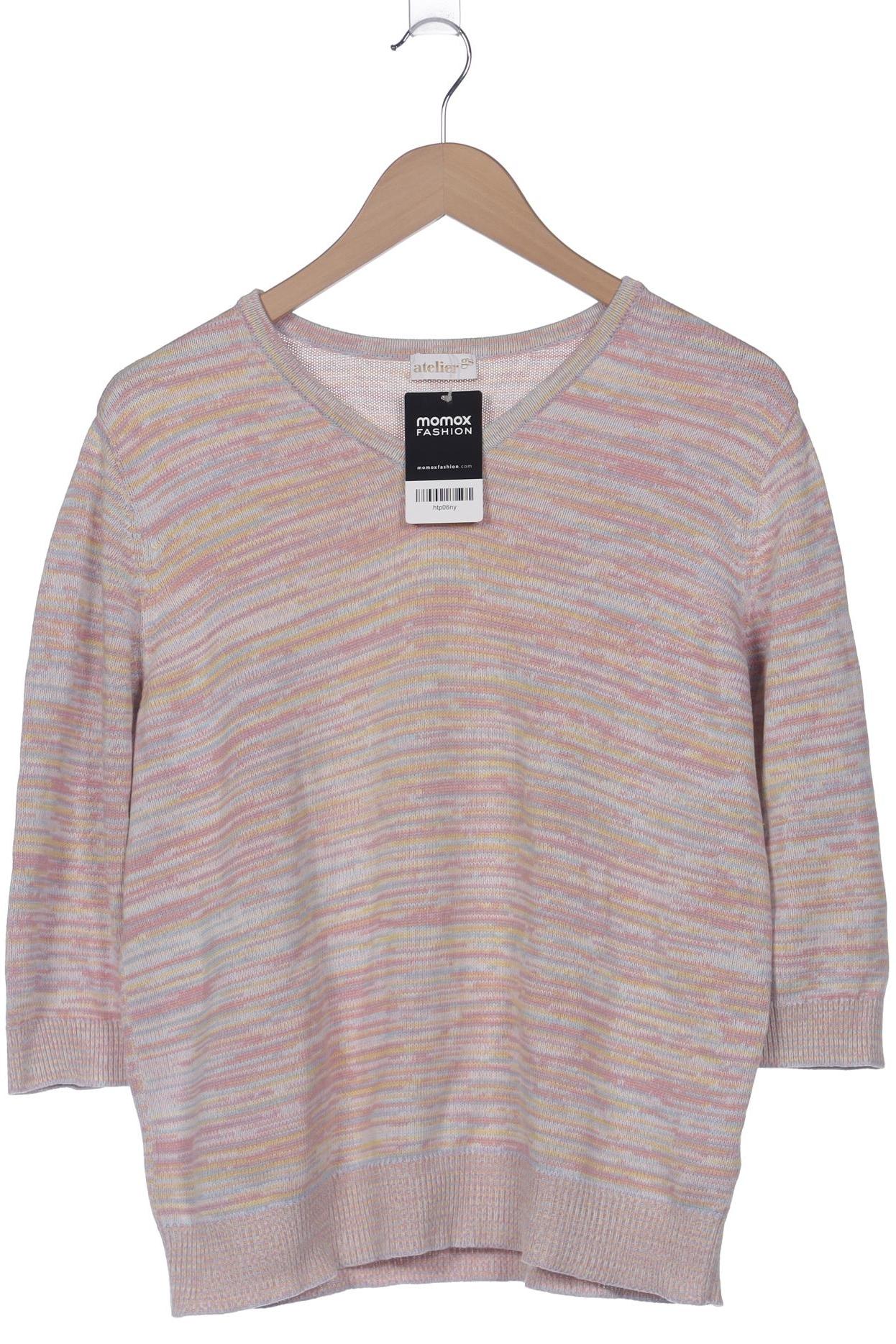 

Atelier Goldner Schnitt Damen Pullover, pink, Gr. 46