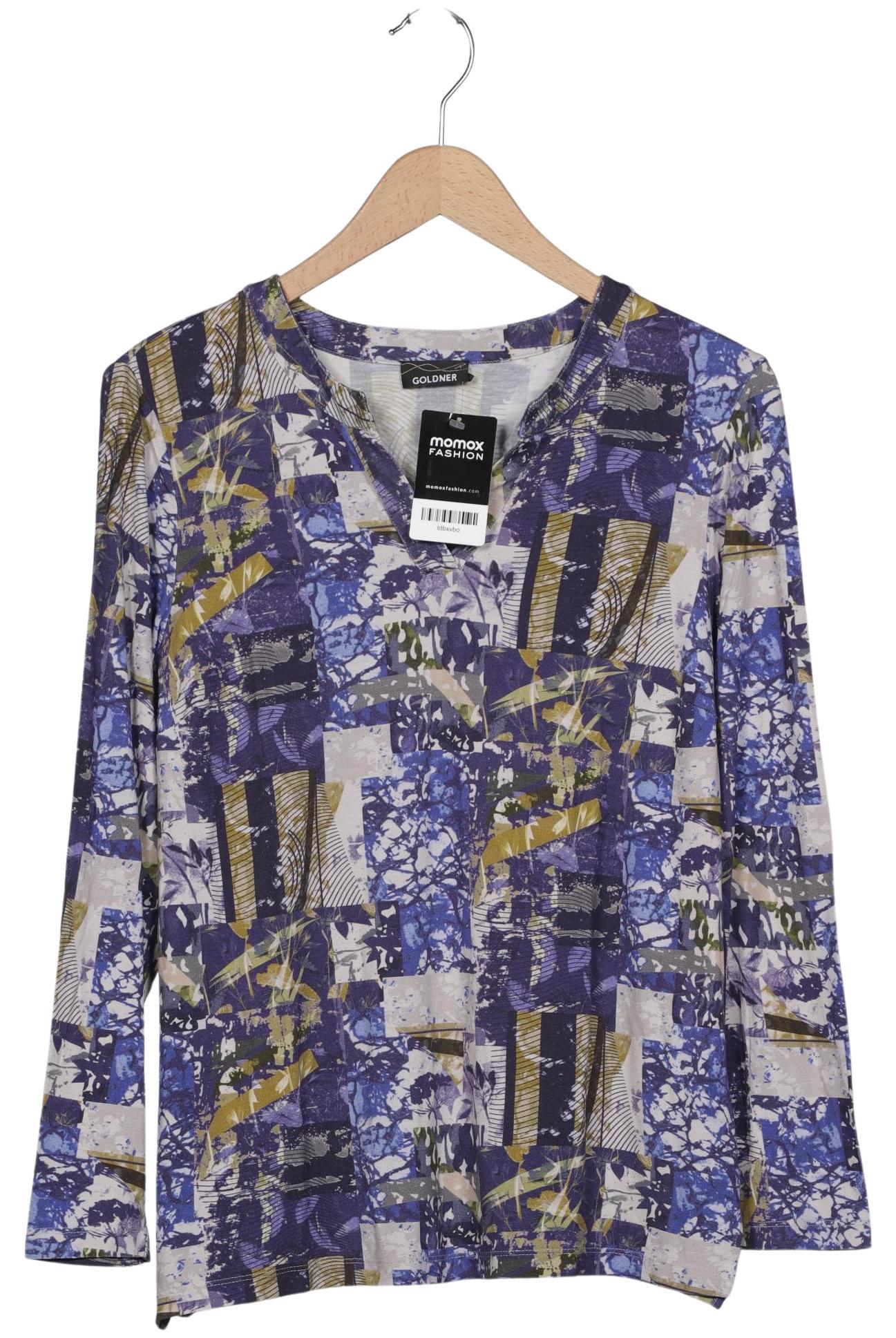 

Atelier Goldner Schnitt Damen Langarmshirt, mehrfarbig, Gr. 38