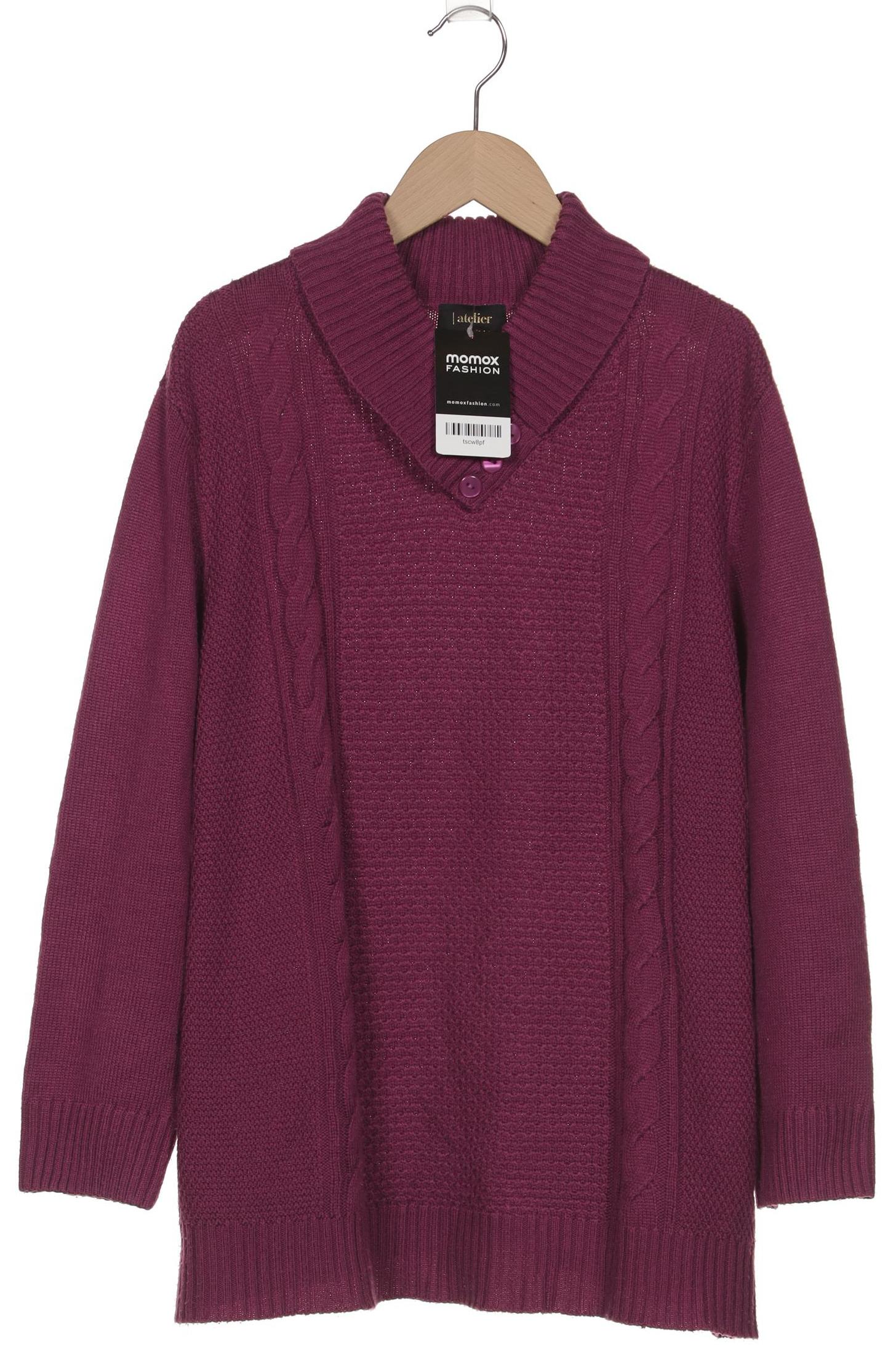 

Atelier Goldner Schnitt Damen Pullover, pink, Gr. 44