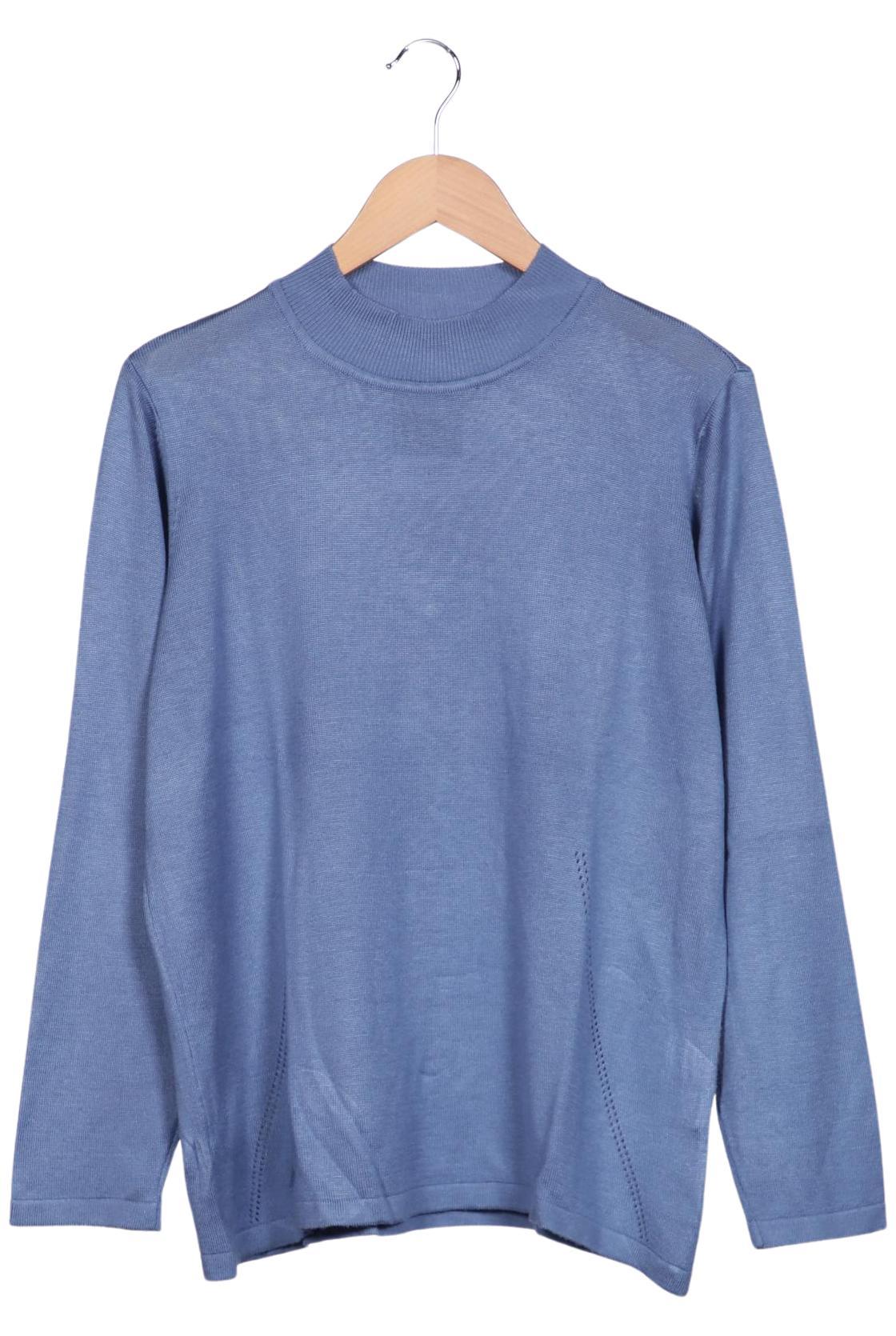 

Atelier Goldner Schnitt Damen Pullover, blau, Gr. 44