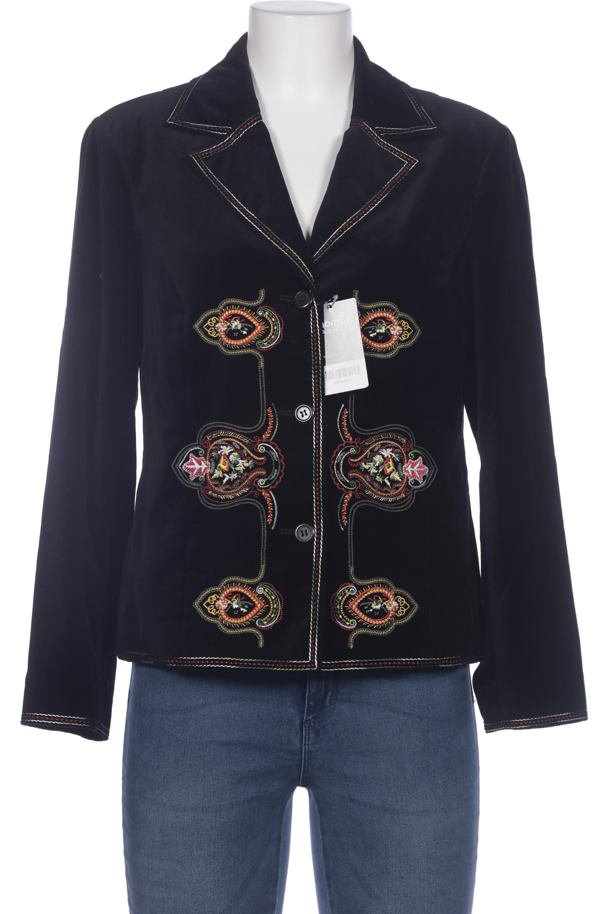 

Atelier Goldner Schnitt Damen Blazer, schwarz, Gr. 40