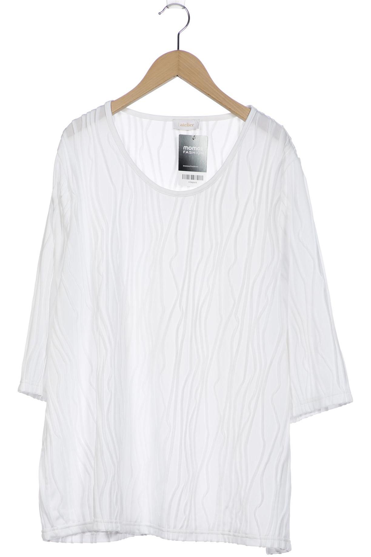 

Atelier Goldner Schnitt Damen Bluse, weiß