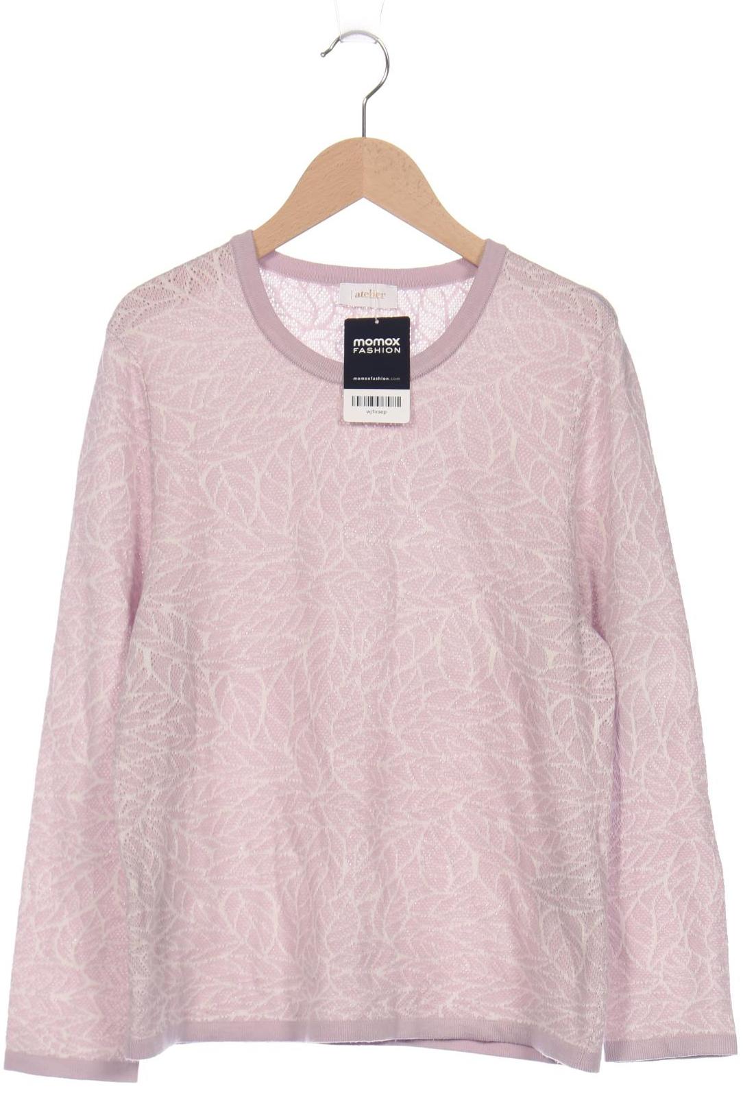 

Atelier Goldner Schnitt Damen Pullover, flieder, Gr. 14