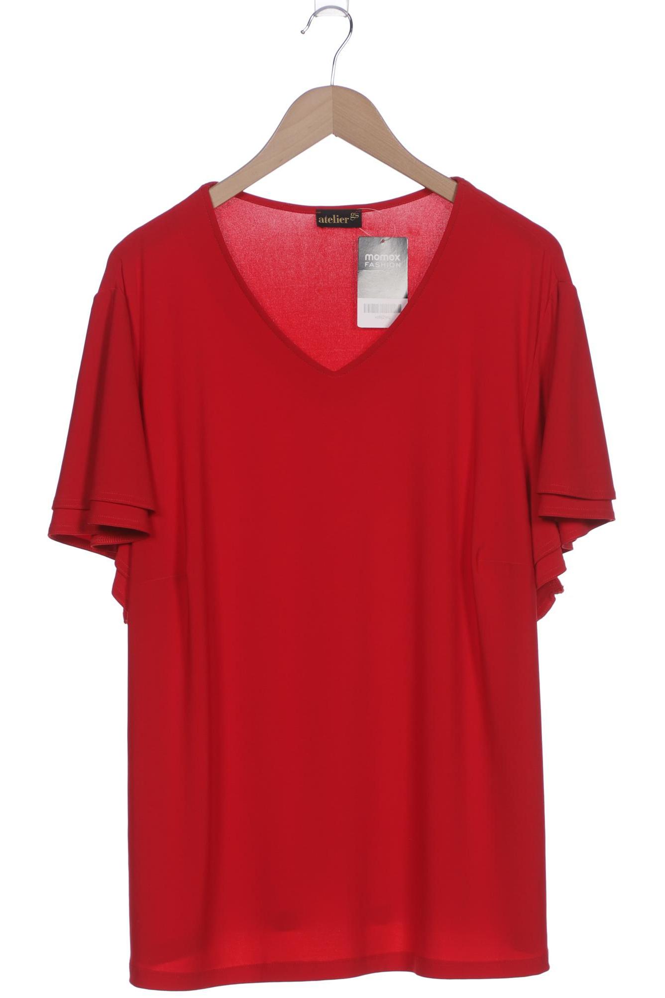 

Atelier Goldner Schnitt Damen T-Shirt, rot, Gr. 46