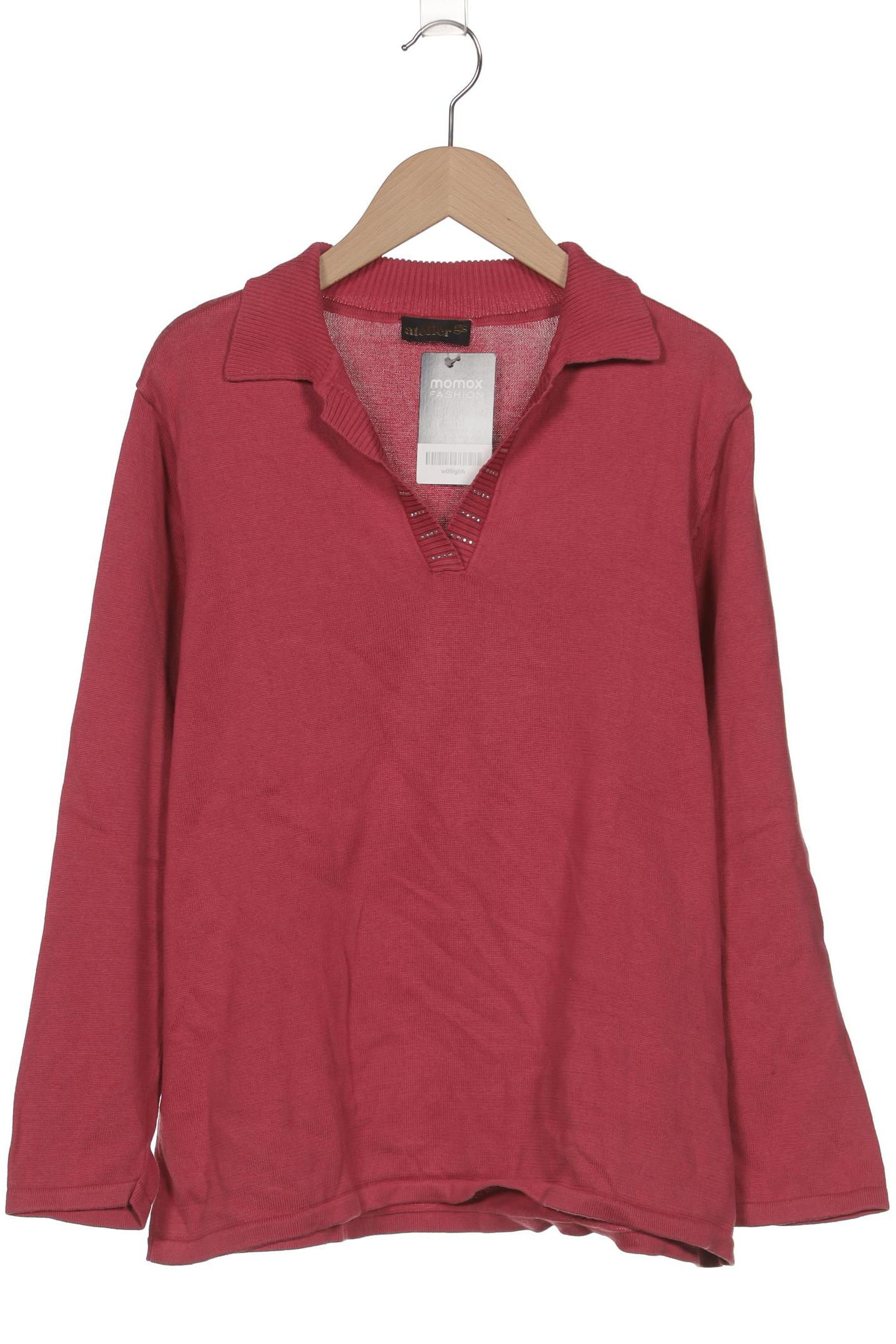 

Atelier Goldner Schnitt Damen Pullover, pink, Gr. 44