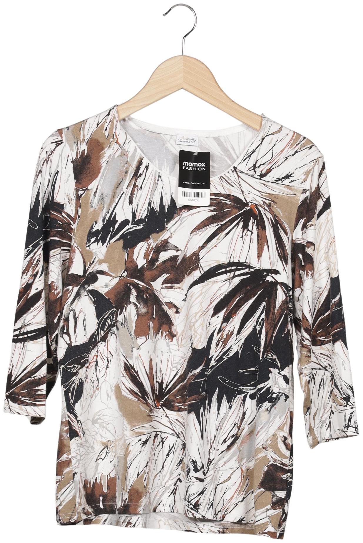 

Atelier Goldner Schnitt Damen Langarmshirt, mehrfarbig, Gr. 42