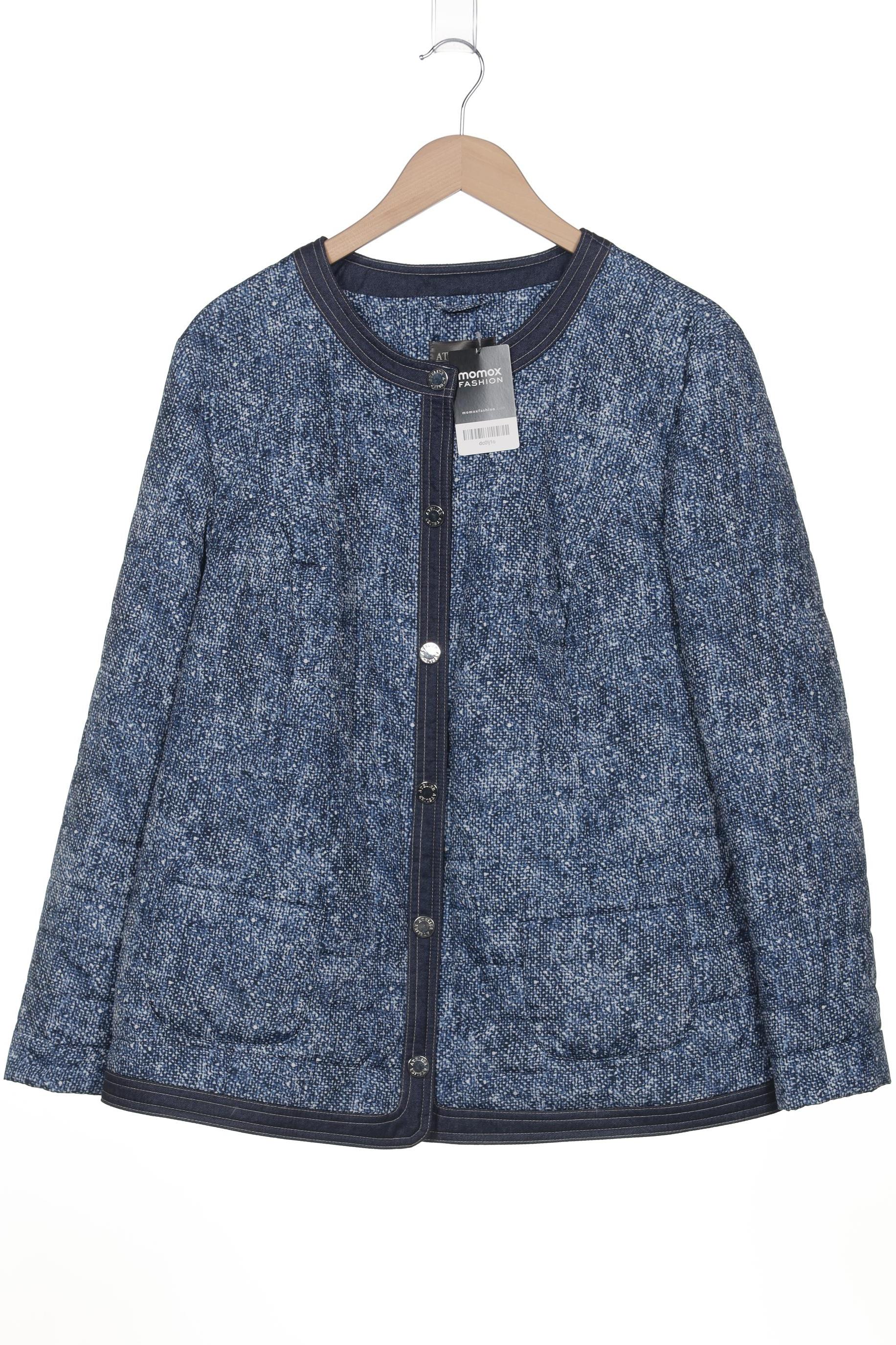 

Atelier Goldner Schnitt Damen Jacke, blau, Gr. 46