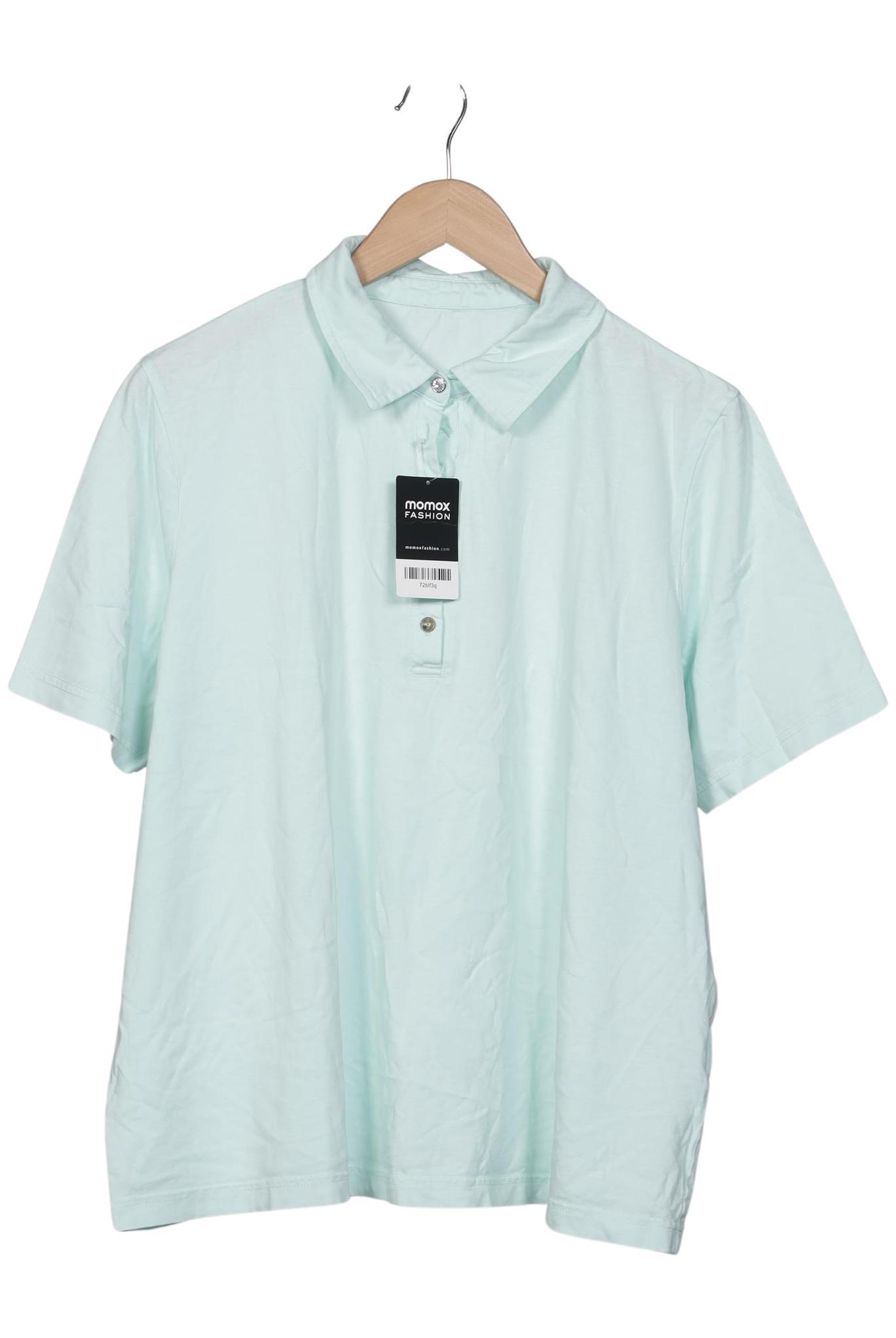 

Atelier Goldner Schnitt Damen Poloshirt, hellgrün, Gr. 52