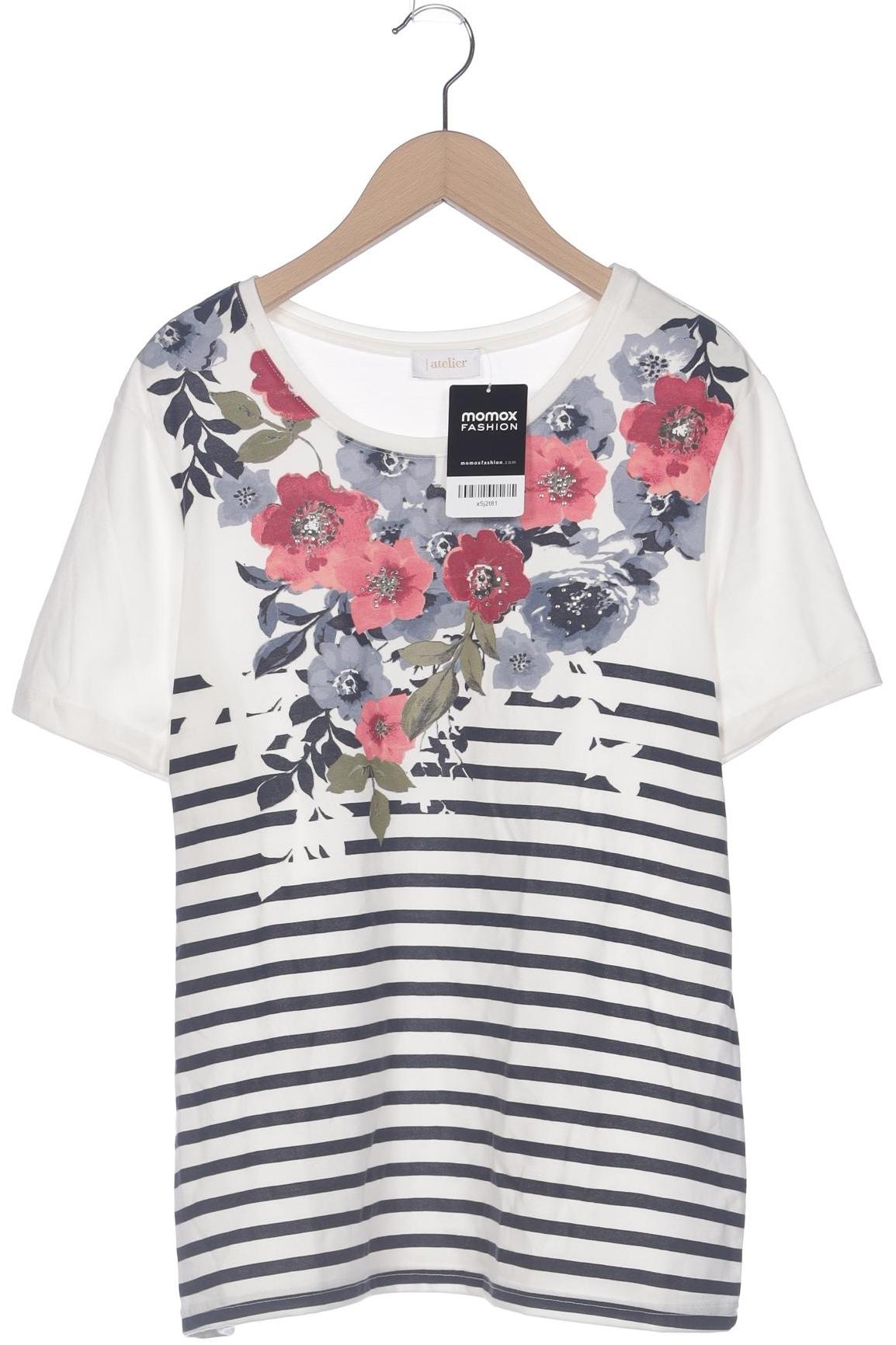 

Atelier Goldner Schnitt Damen T-Shirt, weiß, Gr. 16