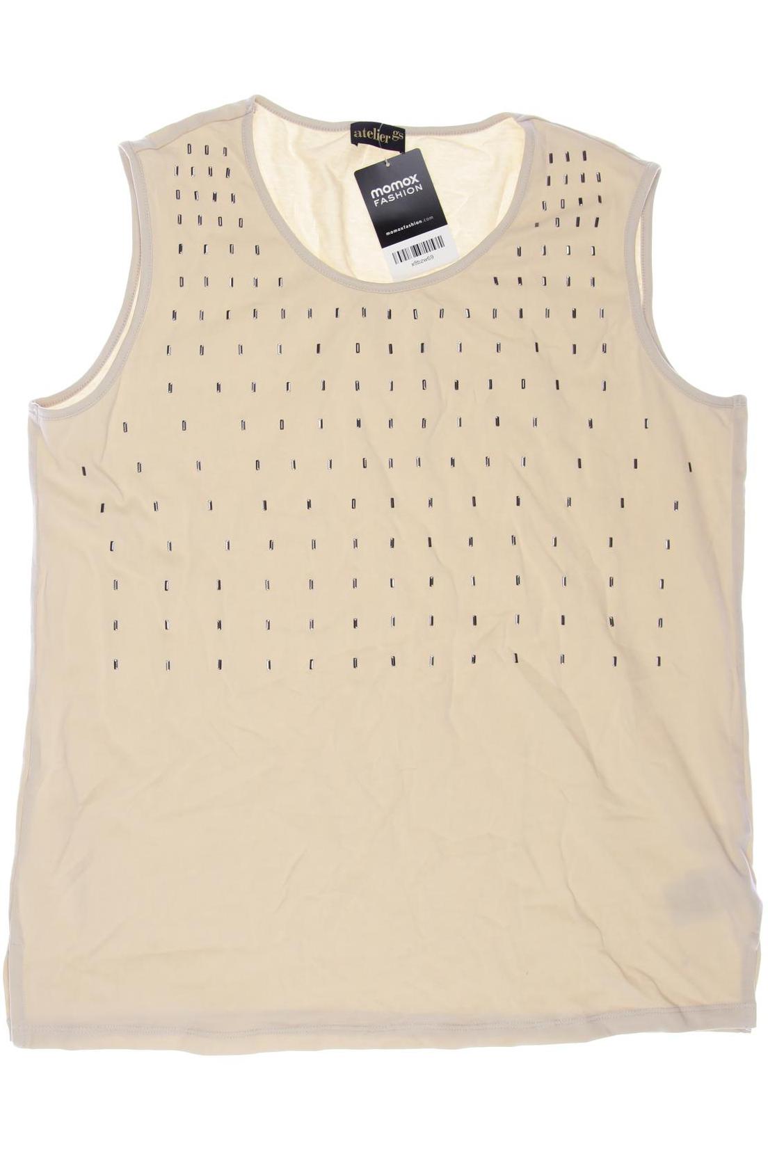 

Atelier Goldner Schnitt Damen Top, beige