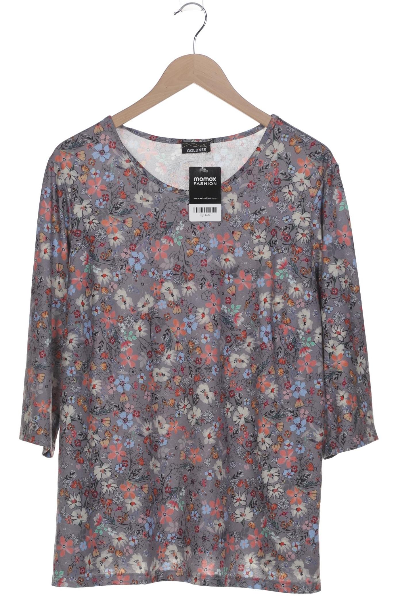 

Atelier Goldner Schnitt Damen Langarmshirt, grau, Gr. 50