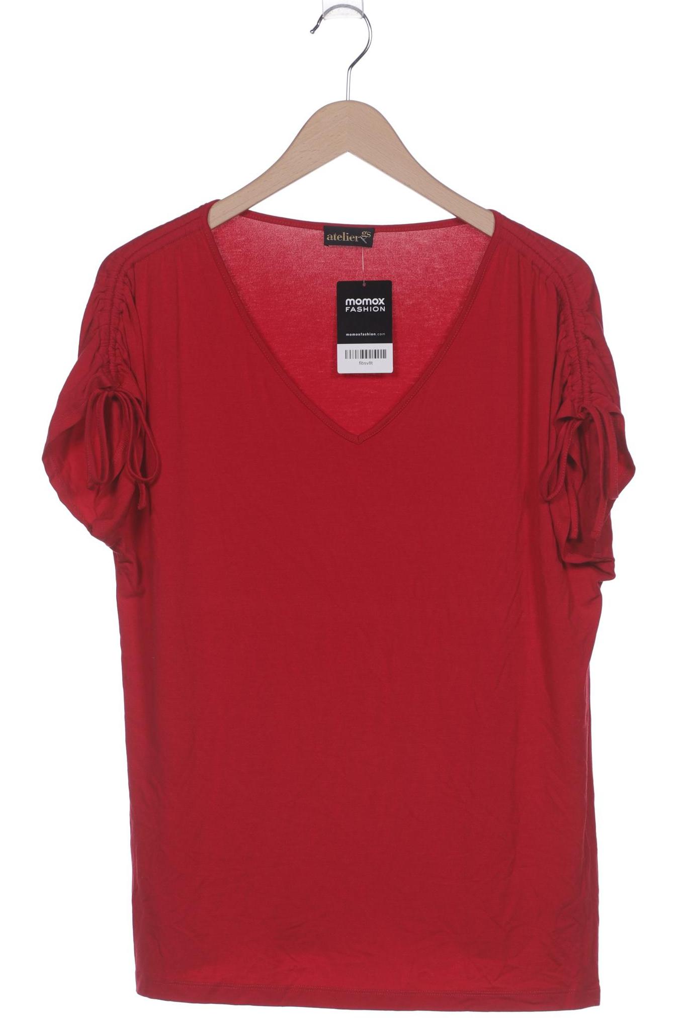 

Atelier Goldner Schnitt Damen T-Shirt, rot, Gr. 44