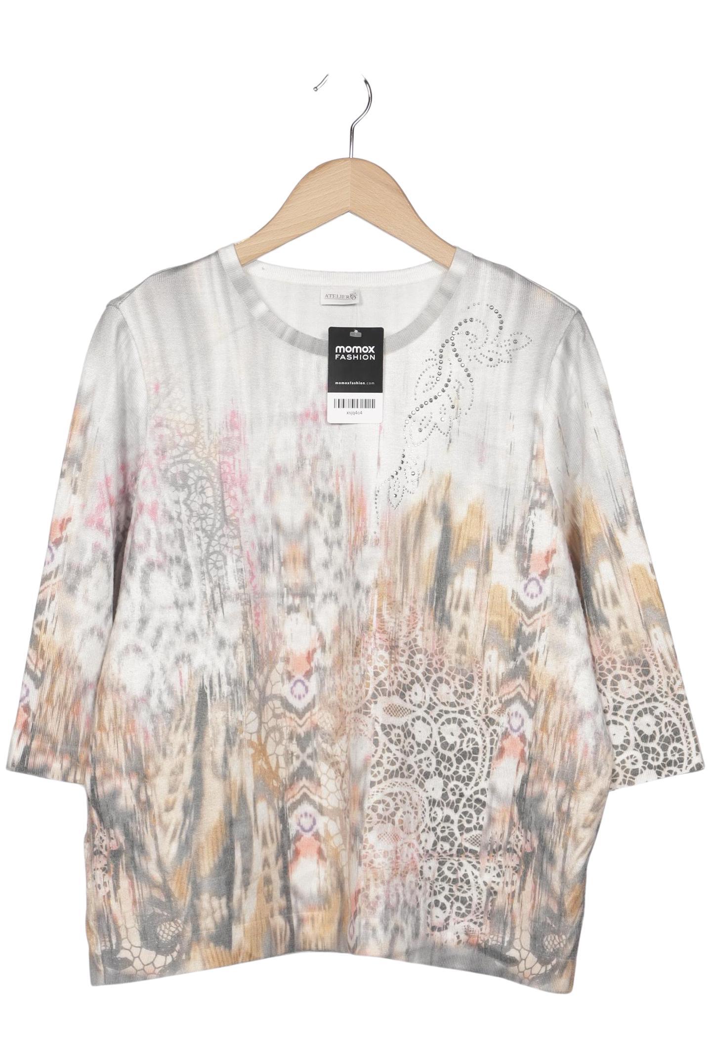 

Atelier Goldner Schnitt Damen Pullover, mehrfarbig, Gr. 46