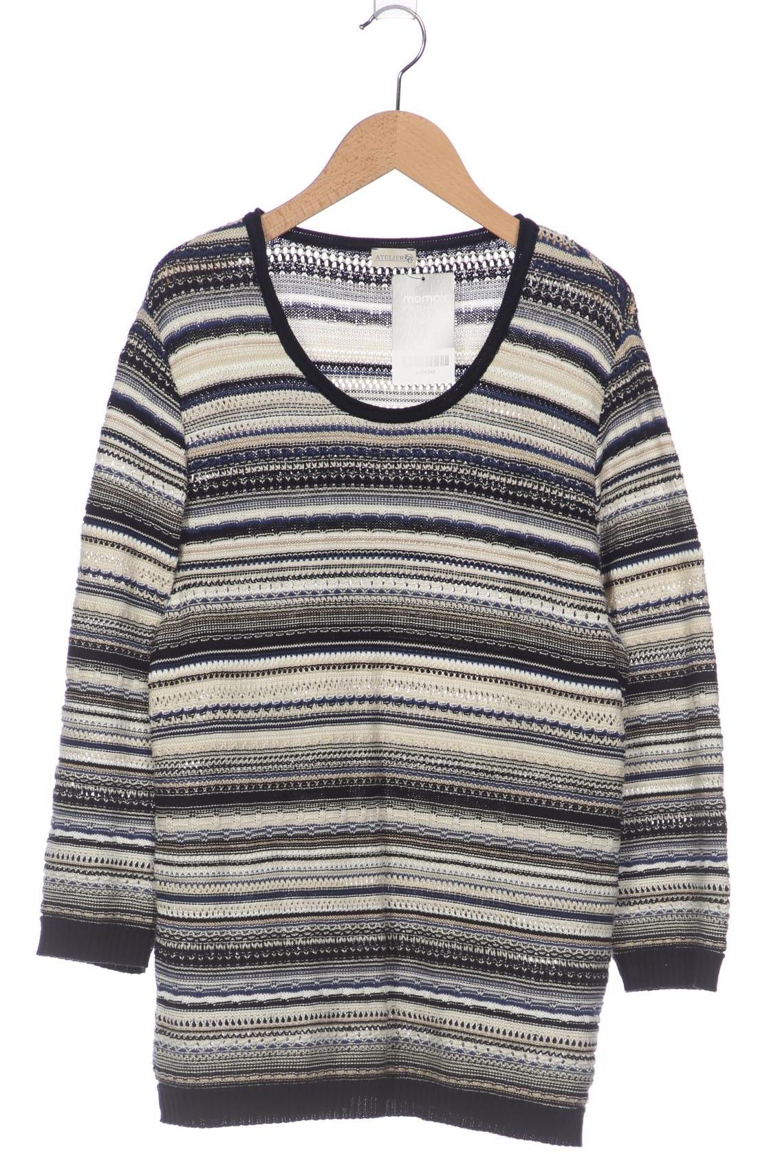 

Atelier Goldner Schnitt Damen Pullover, marineblau, Gr. 40