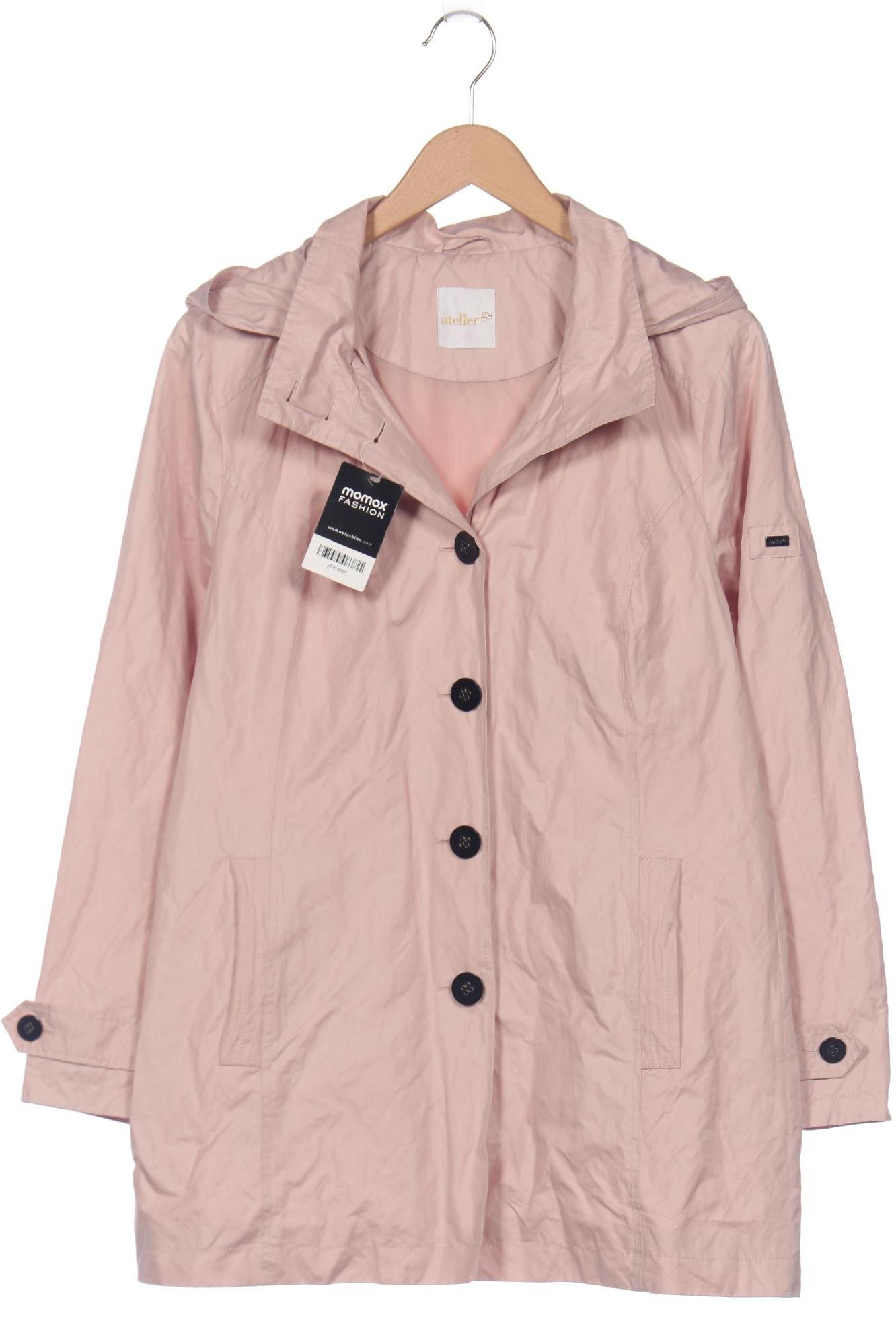 

Atelier Goldner Schnitt Damen Mantel, pink, Gr. 38