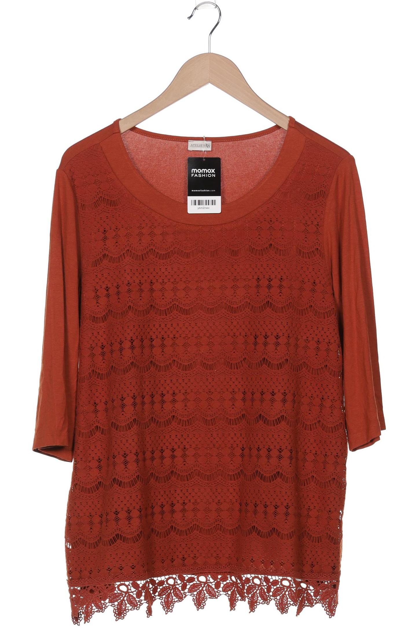 

Atelier Goldner Schnitt Damen T-Shirt, orange, Gr. 48