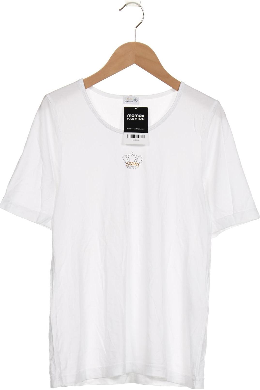 

Atelier Goldner Schnitt Damen T-Shirt, weiß, Gr. 38