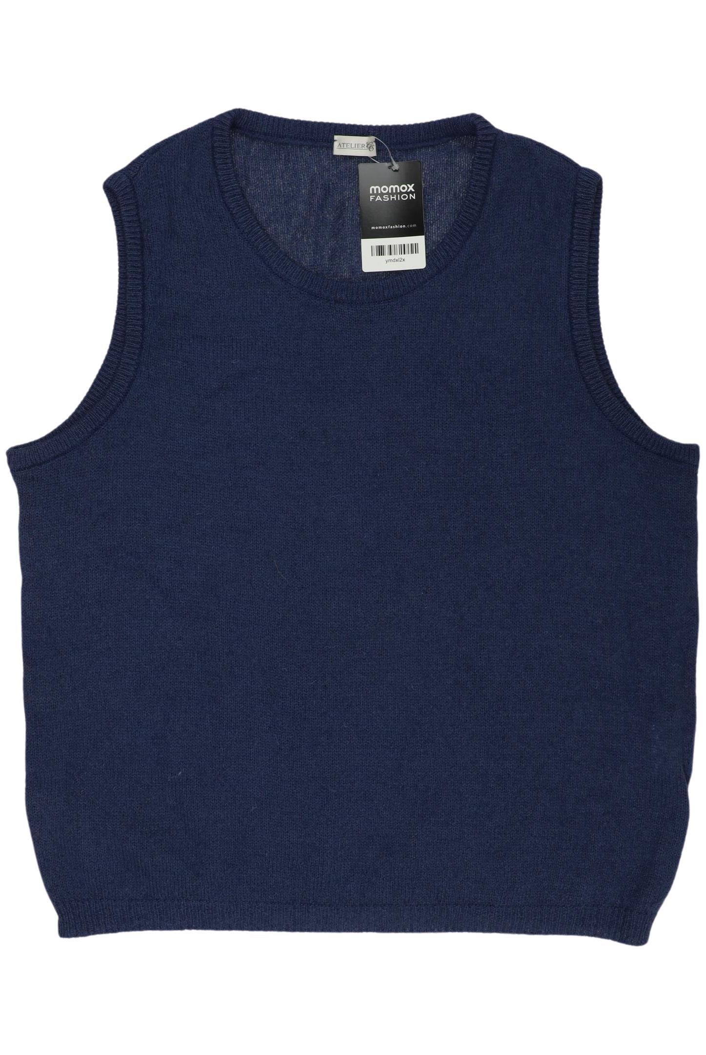 

Atelier Goldner Schnitt Damen Pullover, marineblau, Gr. 46