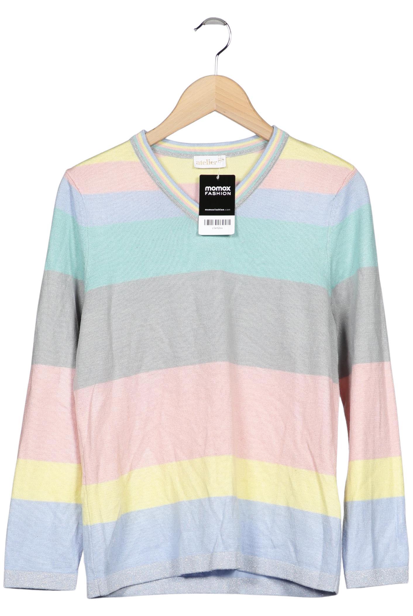 

Atelier Goldner Schnitt Damen Pullover, mehrfarbig, Gr. 40