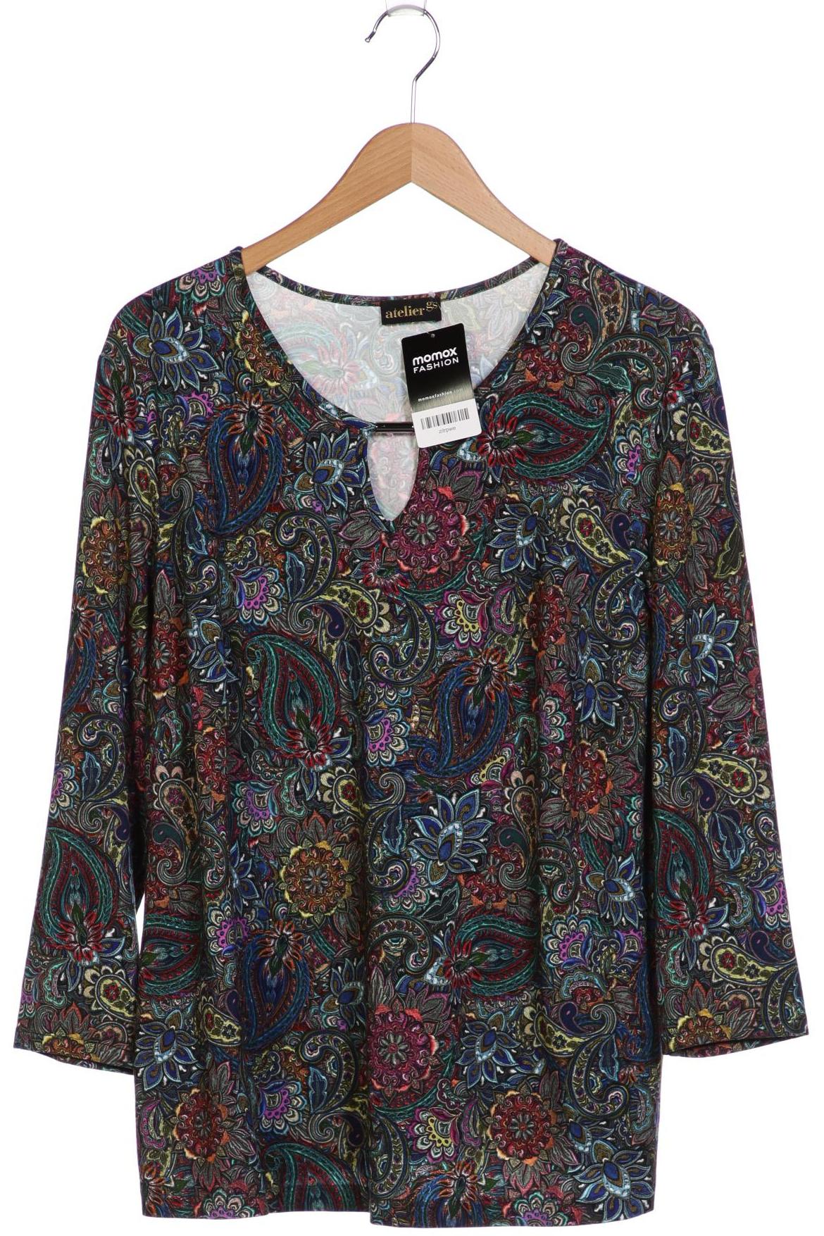 

Atelier Goldner Schnitt Damen Langarmshirt, mehrfarbig