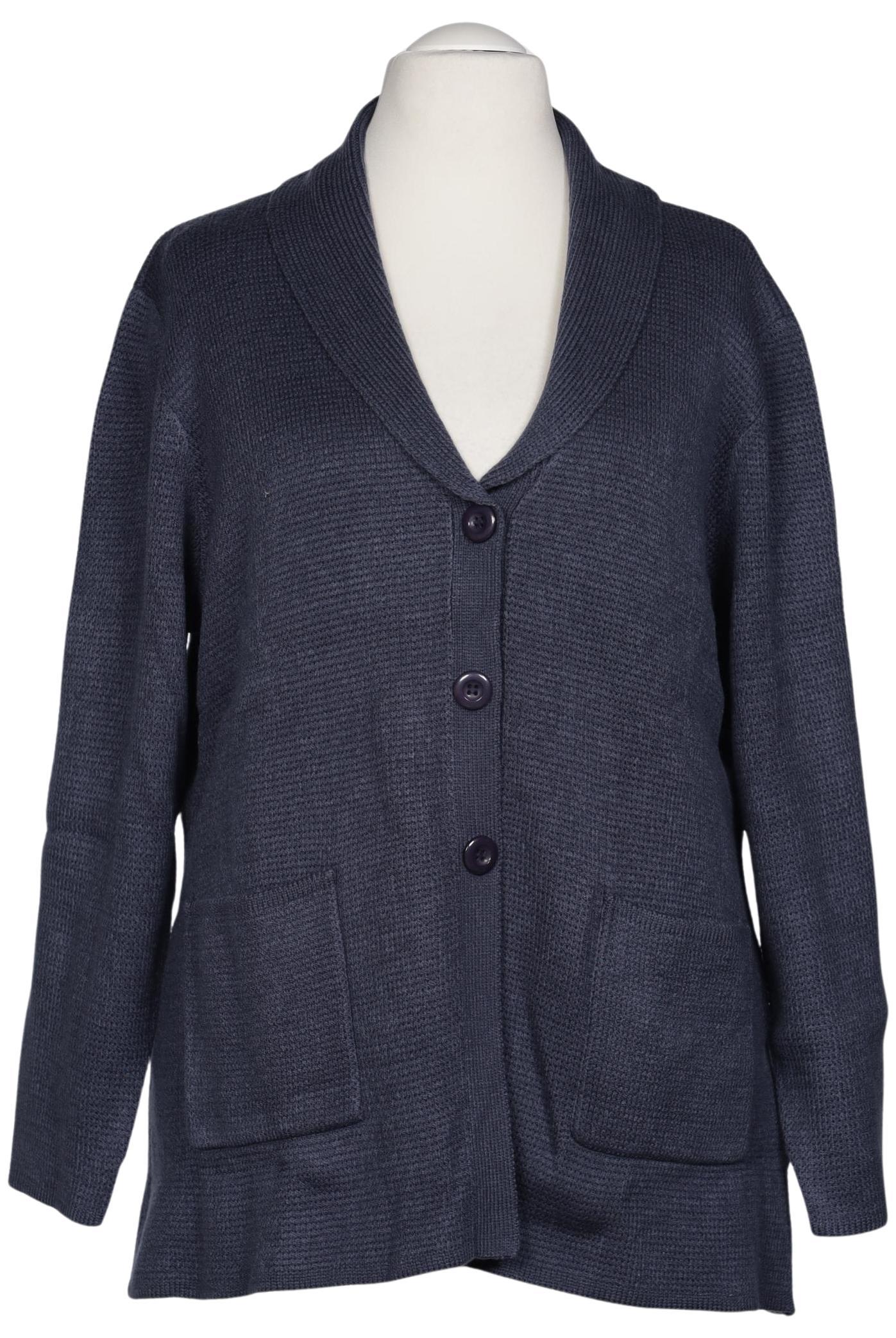 

Atelier Goldner Schnitt Damen Strickjacke, marineblau, Gr. 54