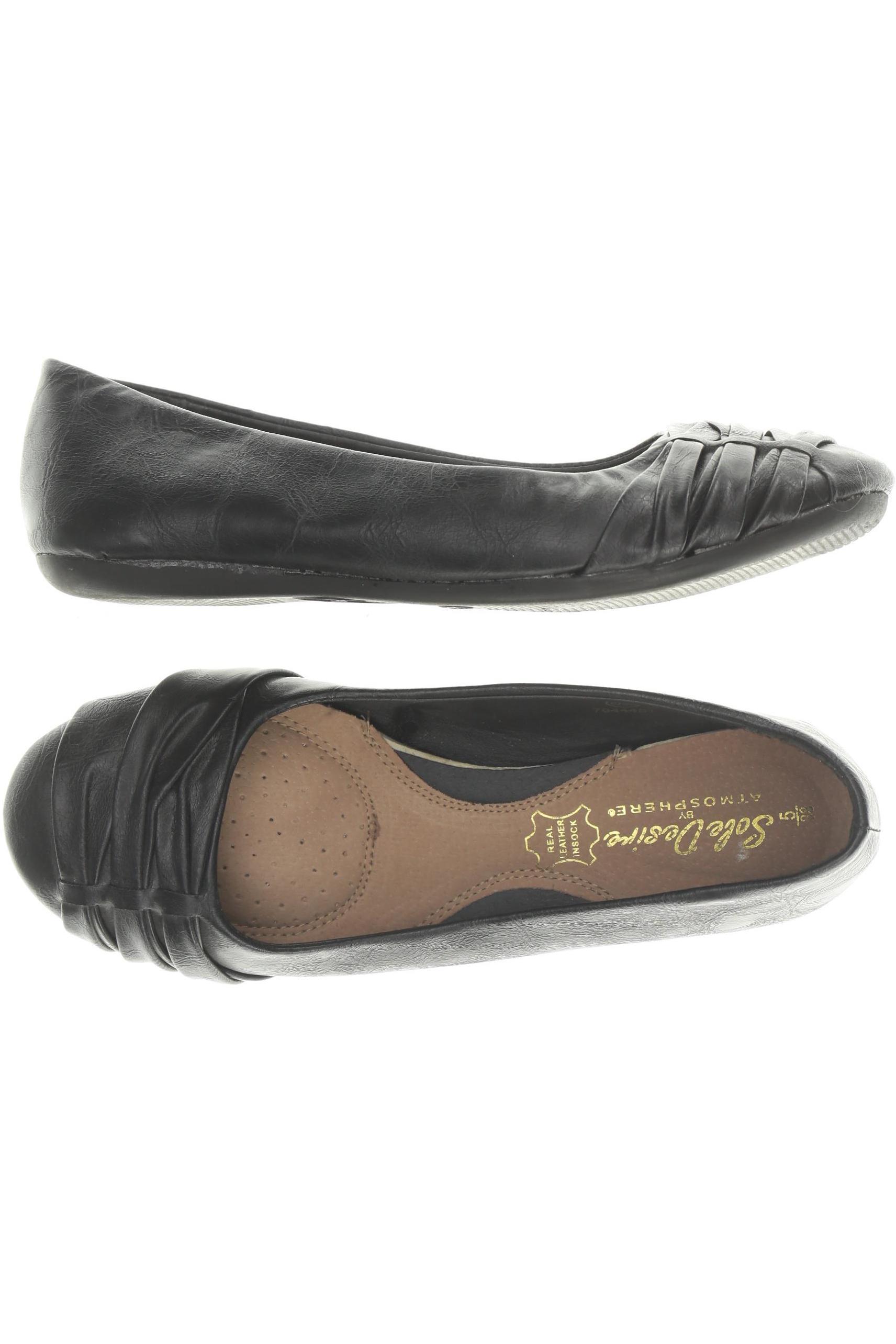 

Atmosphere Damen Ballerinas, schwarz, Gr. 38