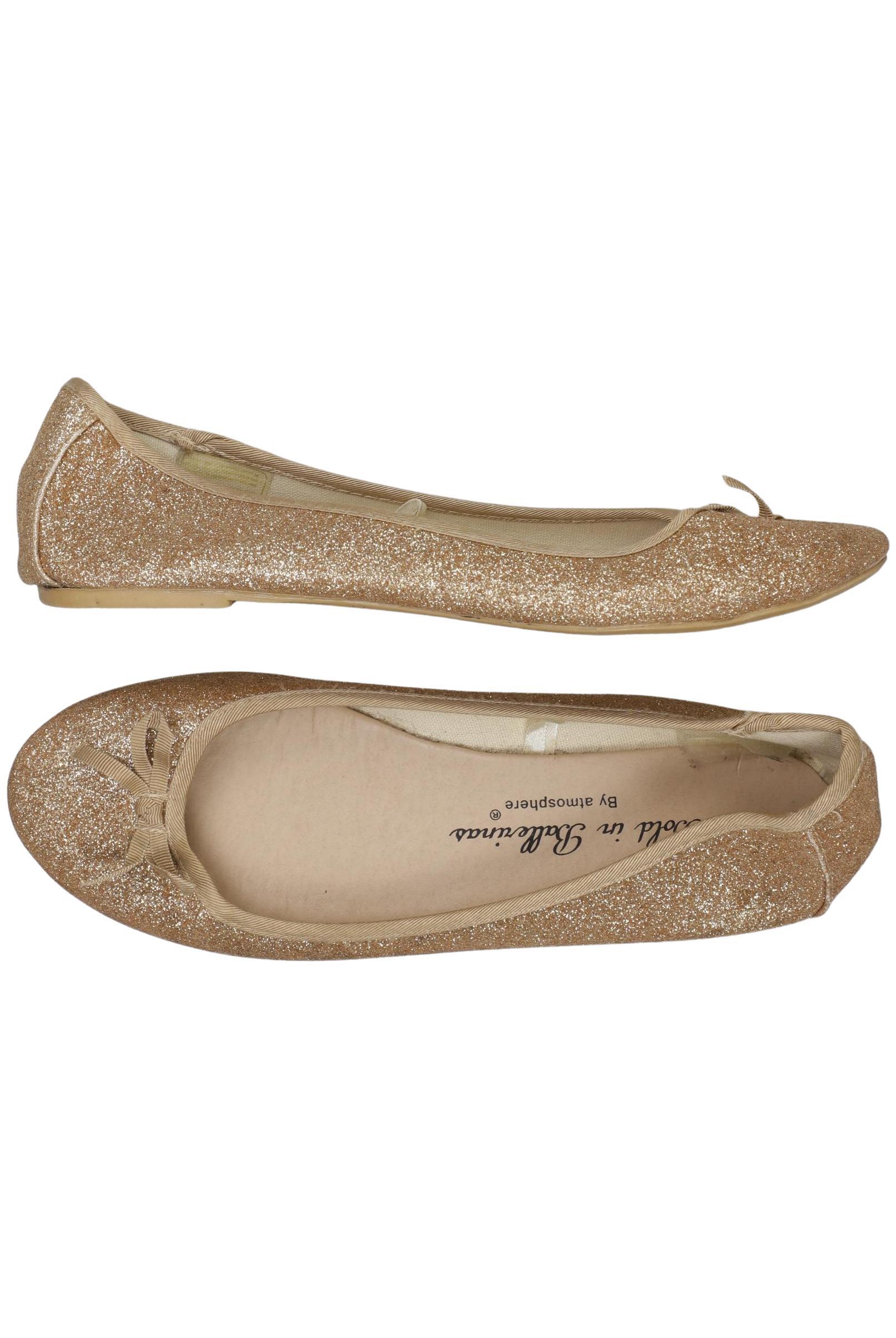 

Atmosphere Damen Ballerinas, gold, Gr. 39